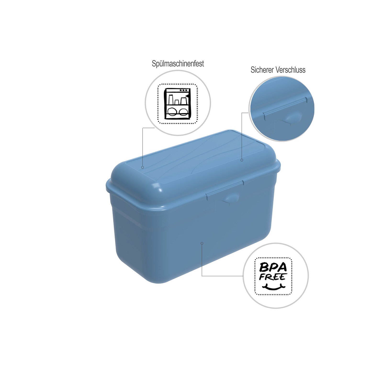 rotho-fun-funbox-1-75l-lunchbox-transparent image 8