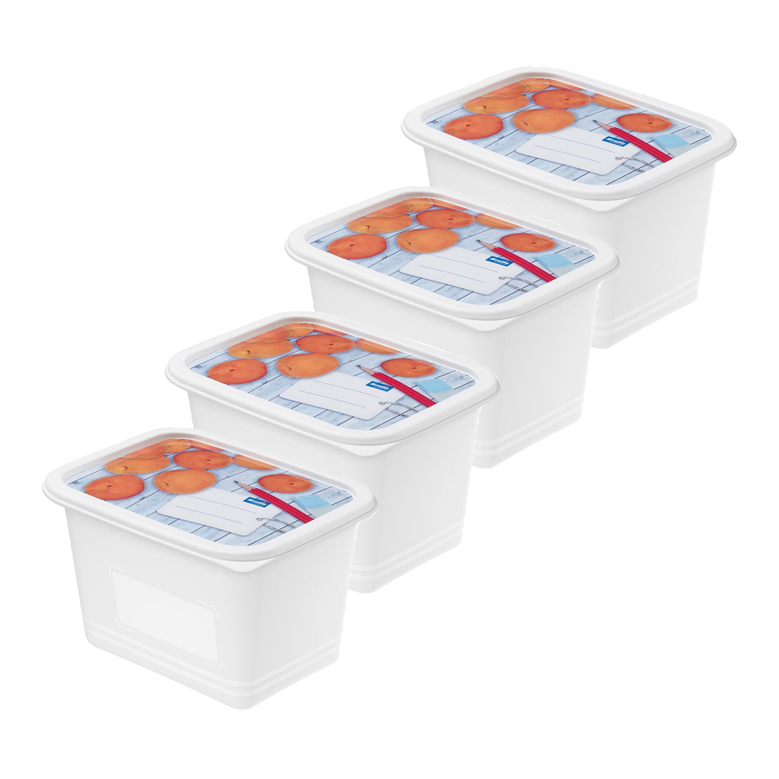 rotho-domino-gefrierdose-1-l-motiv-4er-set-bpa-frei image 2