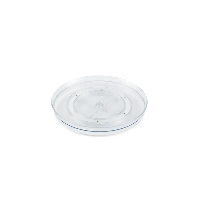 rotho-drehteller-k-chenorganizer-27-5cm-transparent-3-2cm image 1
