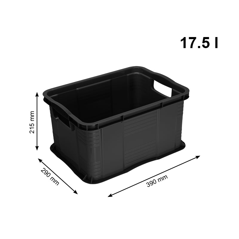 rotho-agilo-systembox-a4-17-5-l-transparent-stapelbar image 7