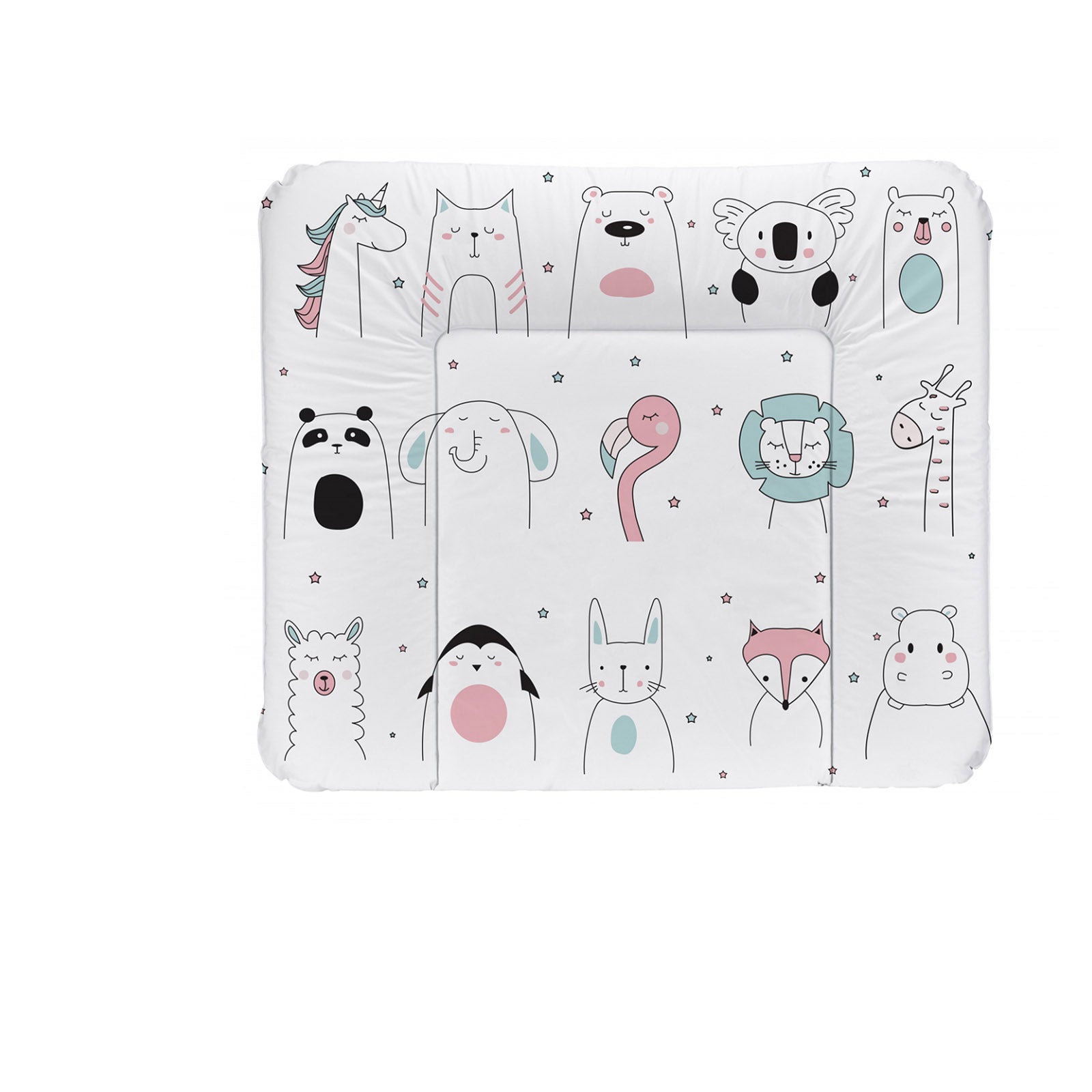 rotho-babydesign-wickelauflage-breit-85x72-waldtiere-wickeln image 4