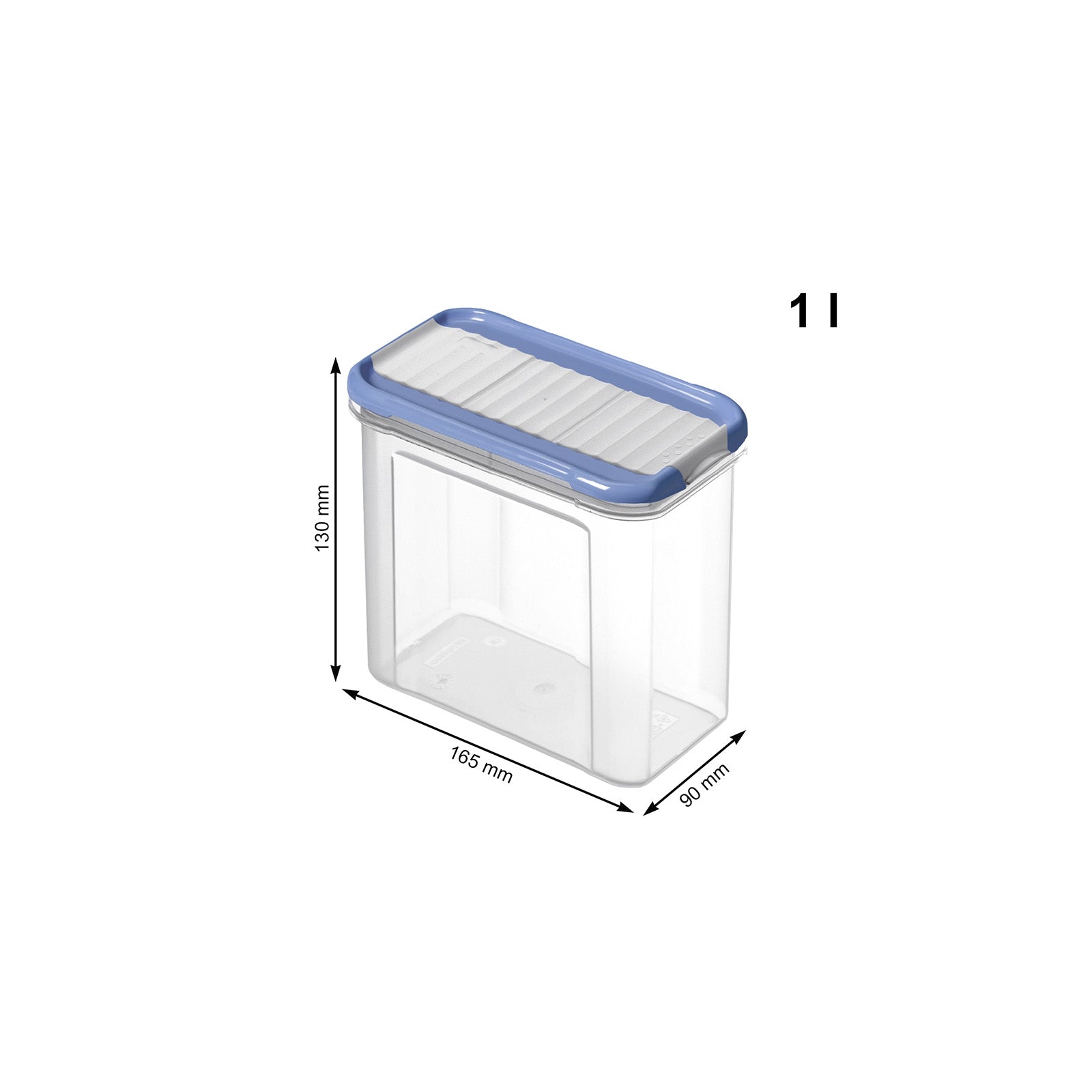 rotho-domino-streudose-1-l-horizontblau-vorratsdose-dicht image 7