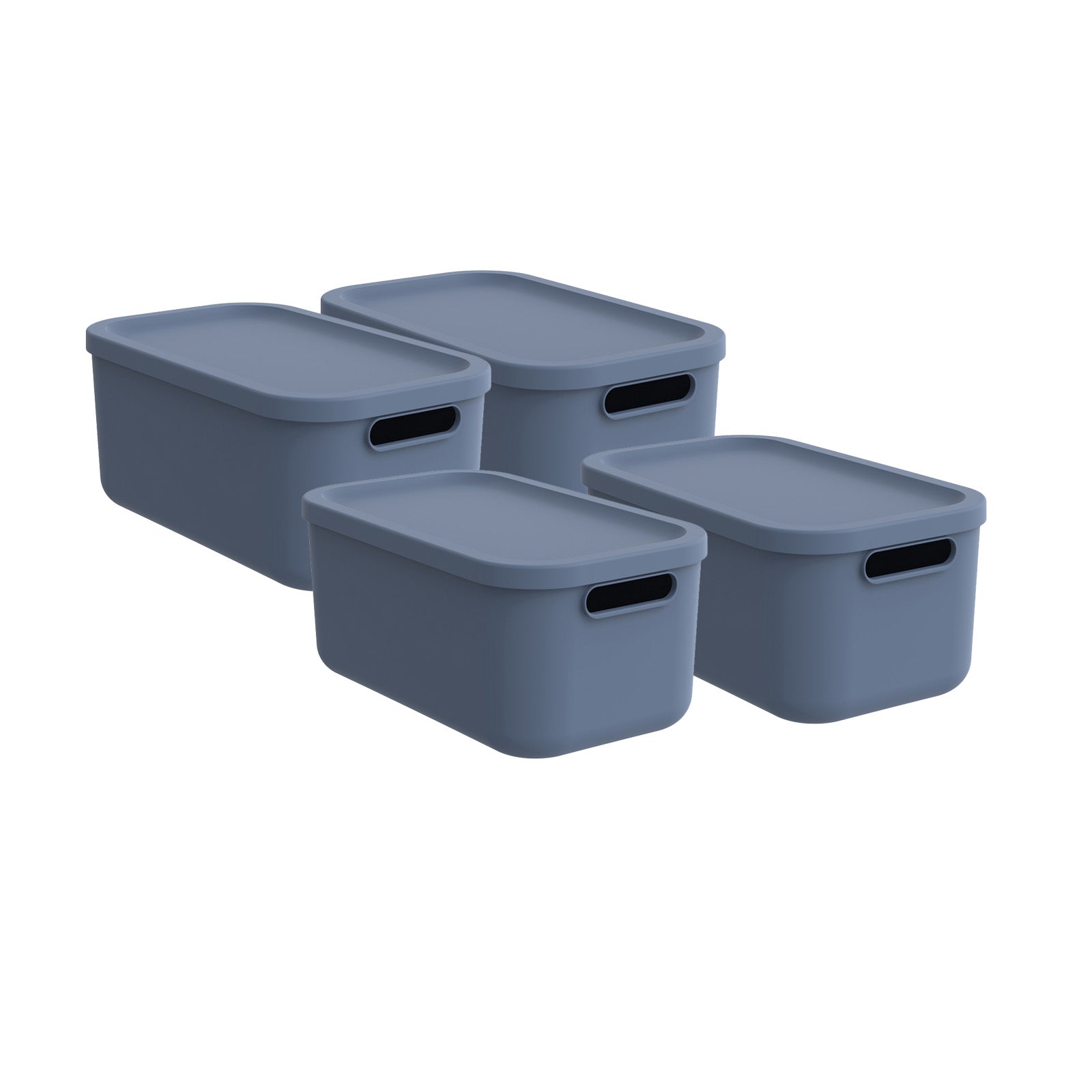rotho-albula-light-box-12l-aufbewahrungsbox-4er-set-anthrazit-recycelt image 3