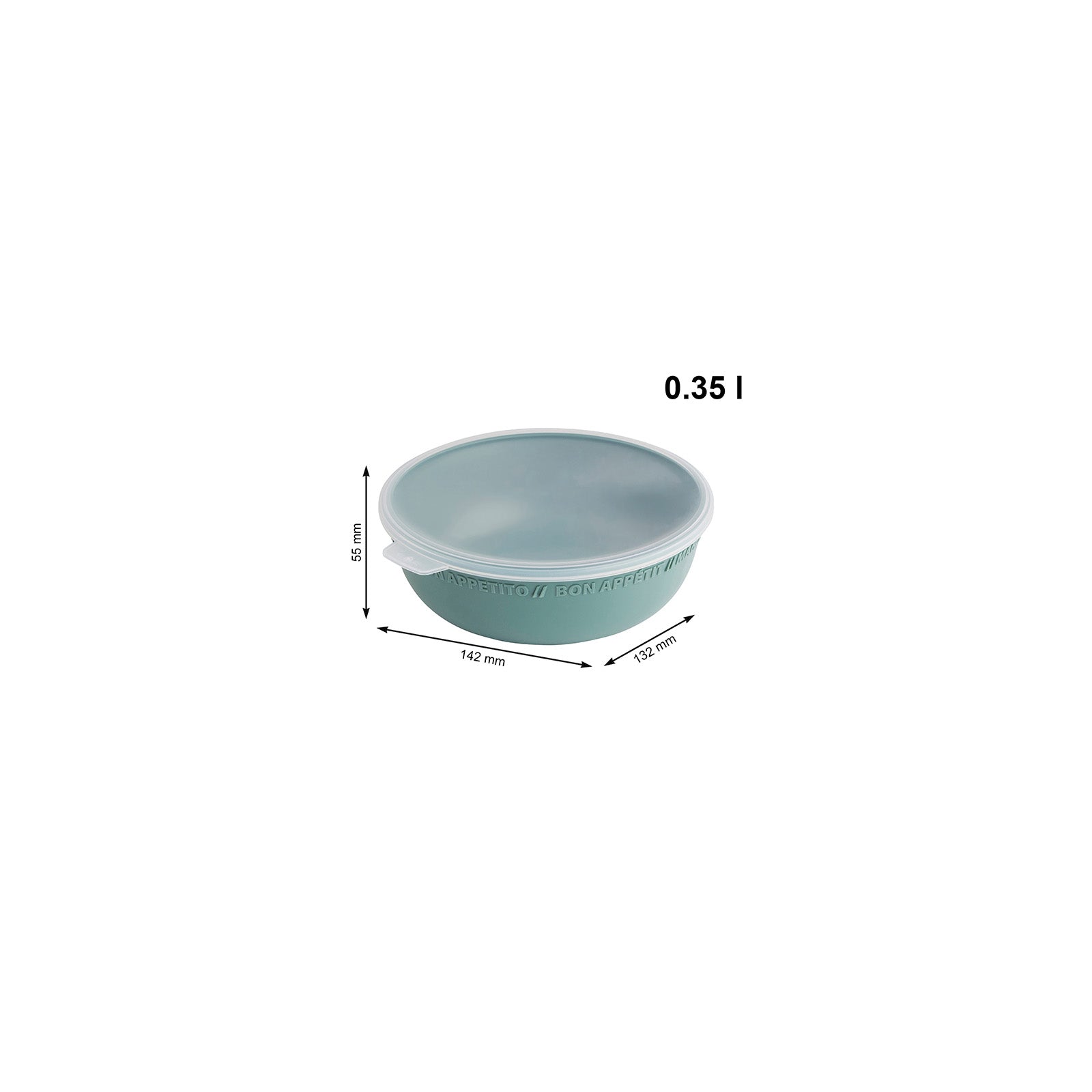 rotho-tresa-sch-ssel-0-35-l-mit-deckel-4er-set image 4
