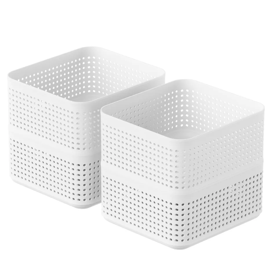rotho-wop-korb-m-4er-set-organizer-wei image 1