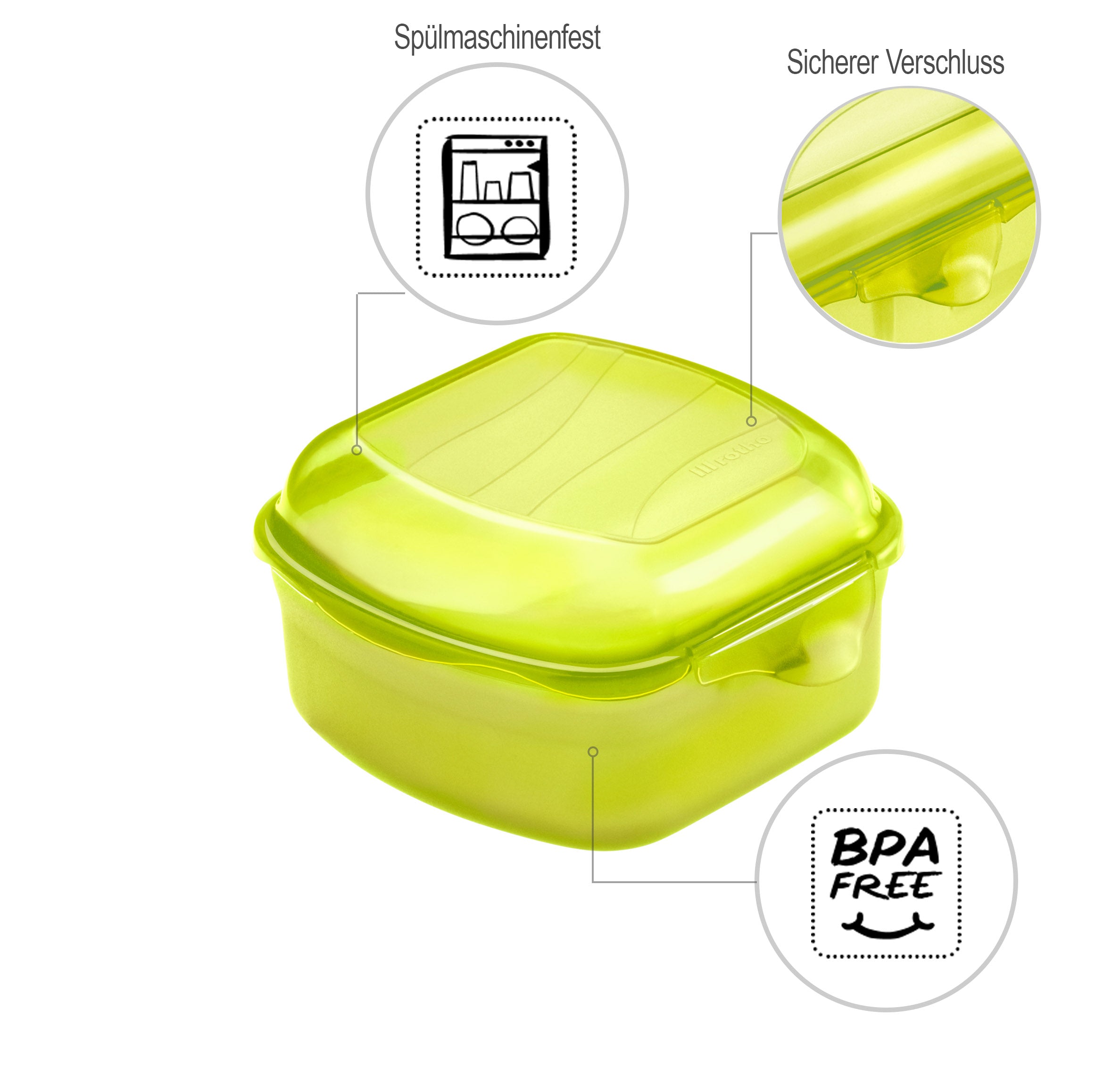 rotho-fun-funbox-lunchbox-0-45l-transparent-lebensmittelecht image 8