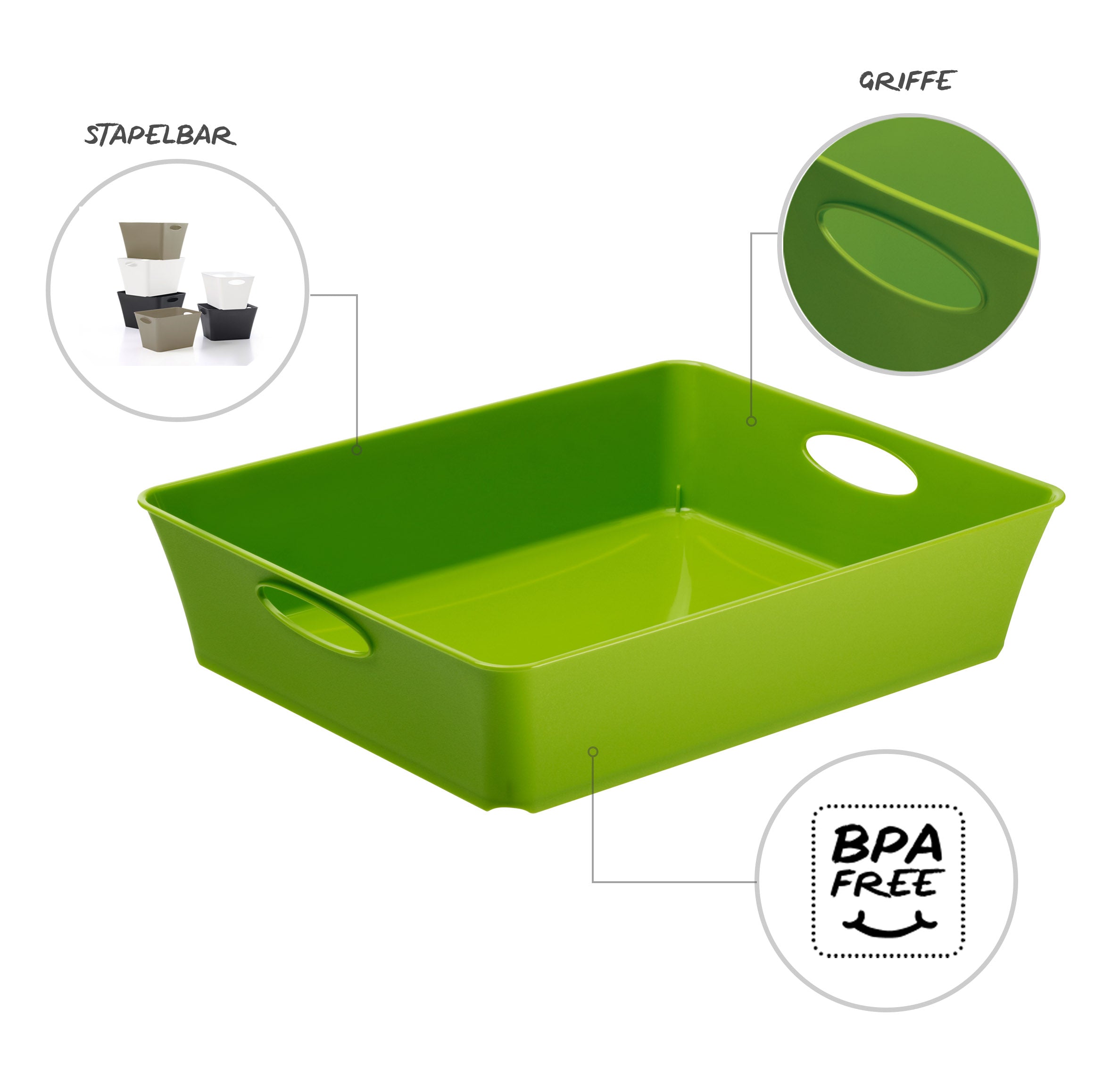 rotho-living-box-din-a5-c5-aufbewahrungsbox-anthrazit-stapelbar image 8