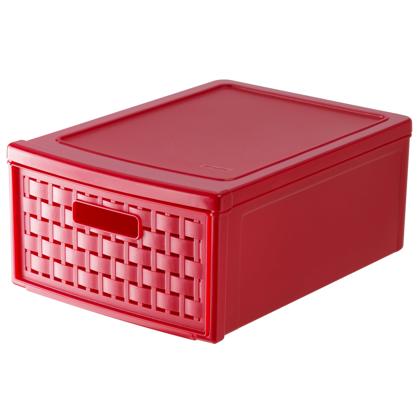 rotho-country-schubladenbox-klein-8-3-l-anthrazit-rattan image 4