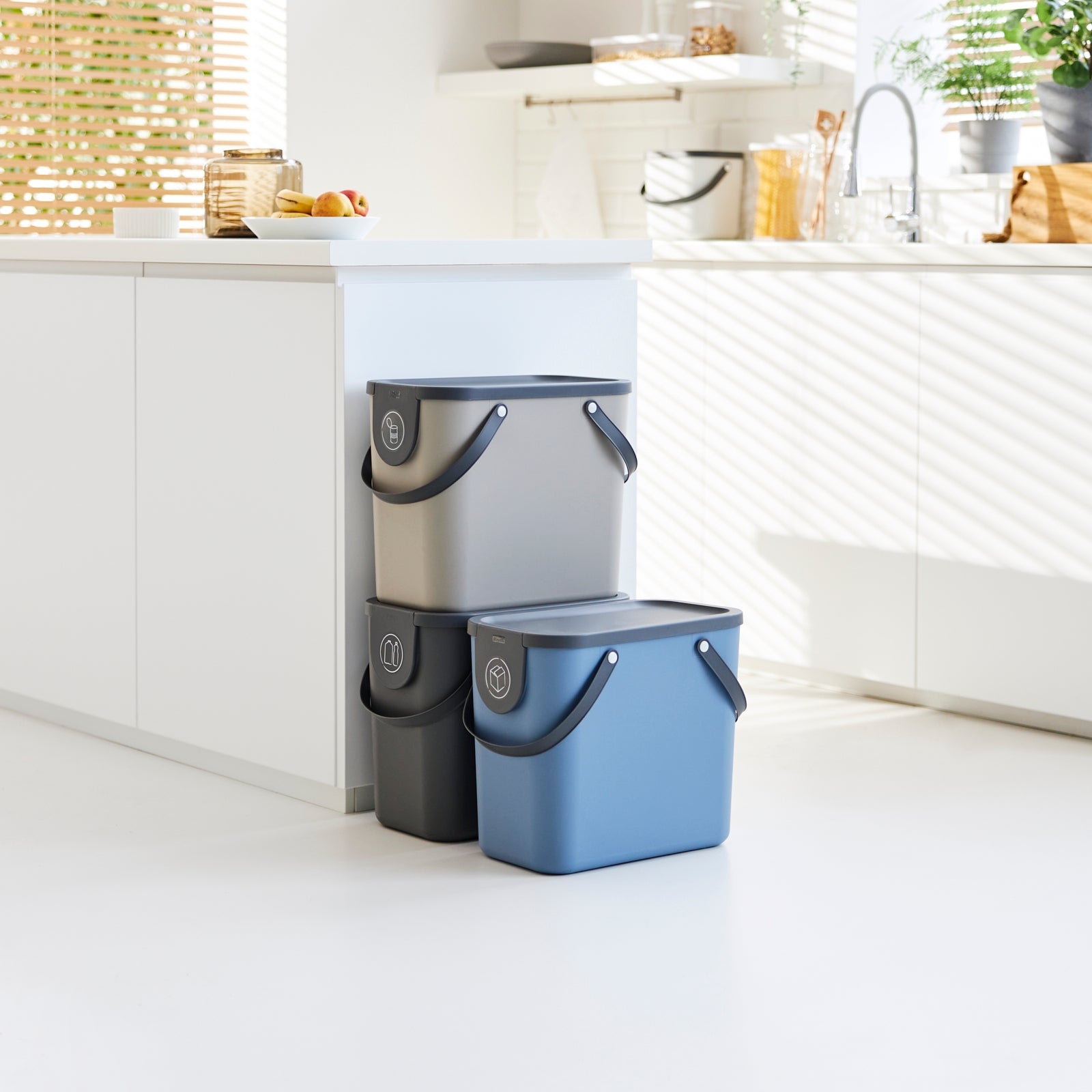 rotho-albula-recycling-m-llsystem-25-l-2er-set-anthrazit image 3