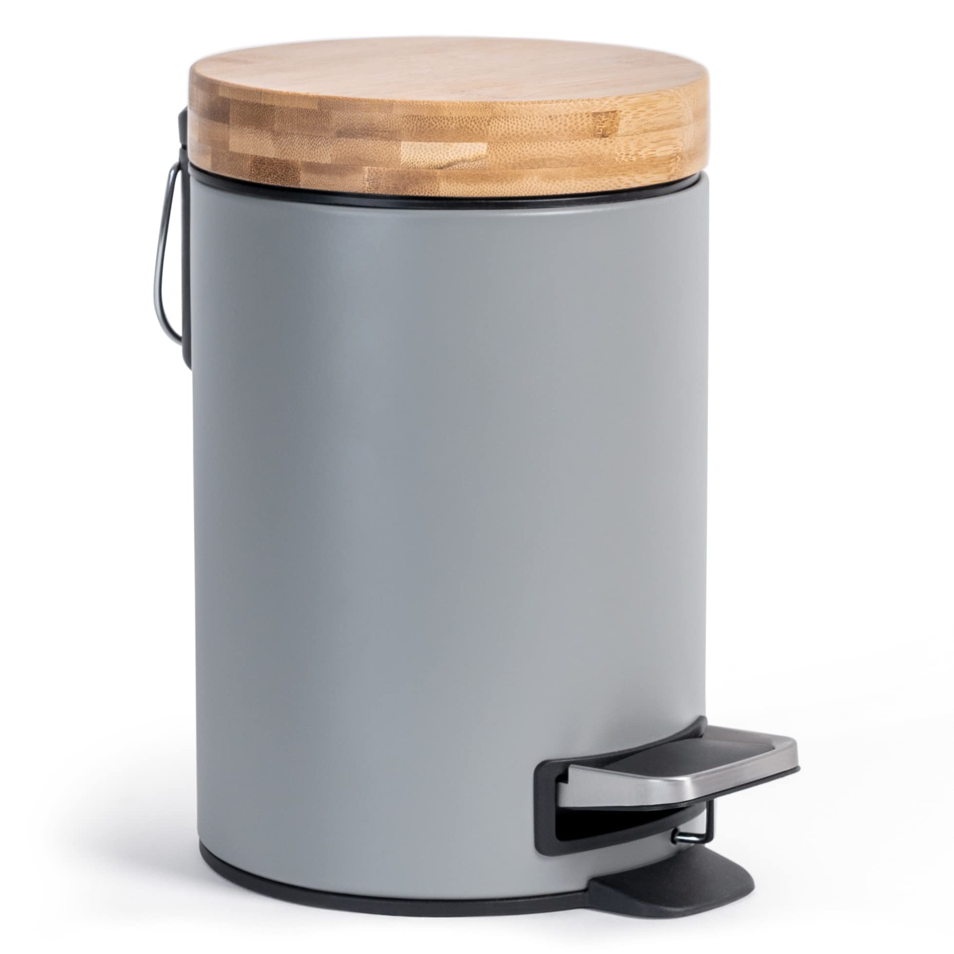 kazai-kosmetikeimer-3-liter-wei-mit-bambusdeckel image 8