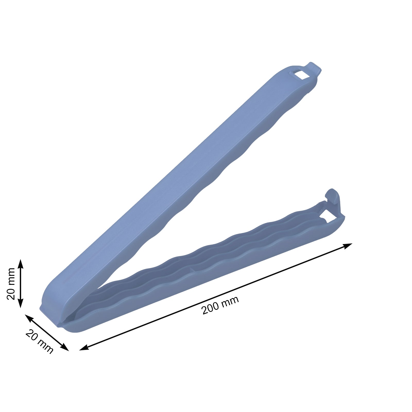 rotho-onda-verschlussclip-xxl-2er-horizontblau-20-cm image 1