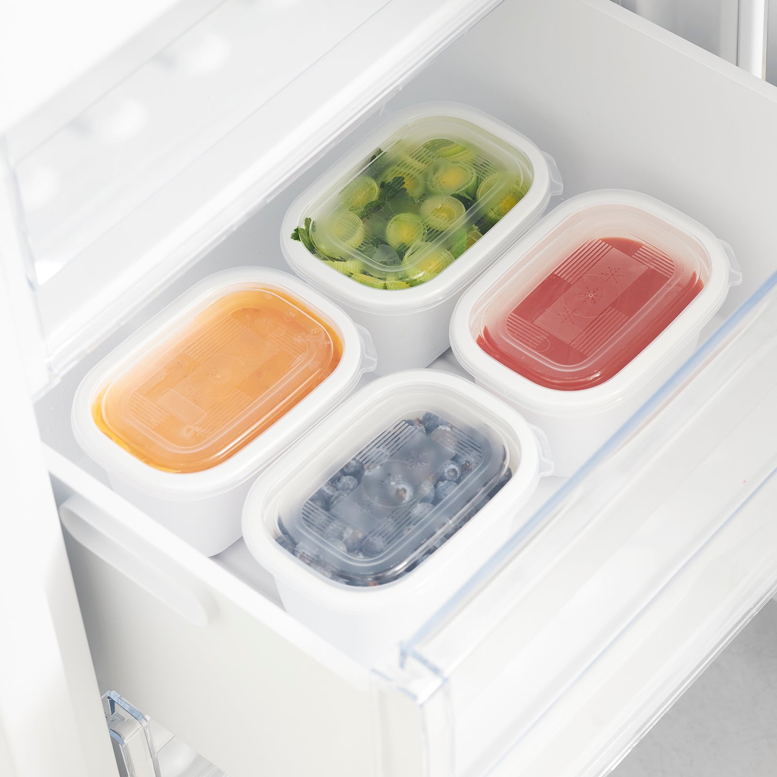 rotho-freeze-gefrierdosen-4x-0-75-l-transparent-luftdicht image 6