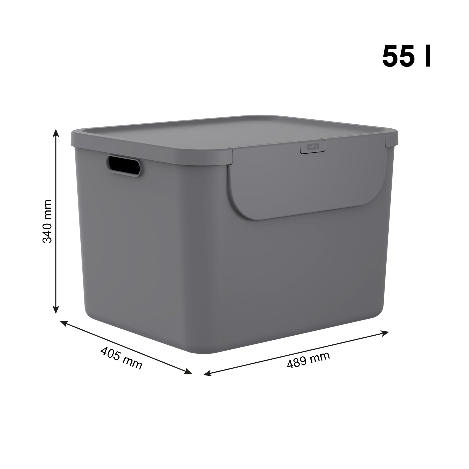 rotho-albula-recyclingbeh-lter-set-3-tlg-sortiert-stapelbar image 7