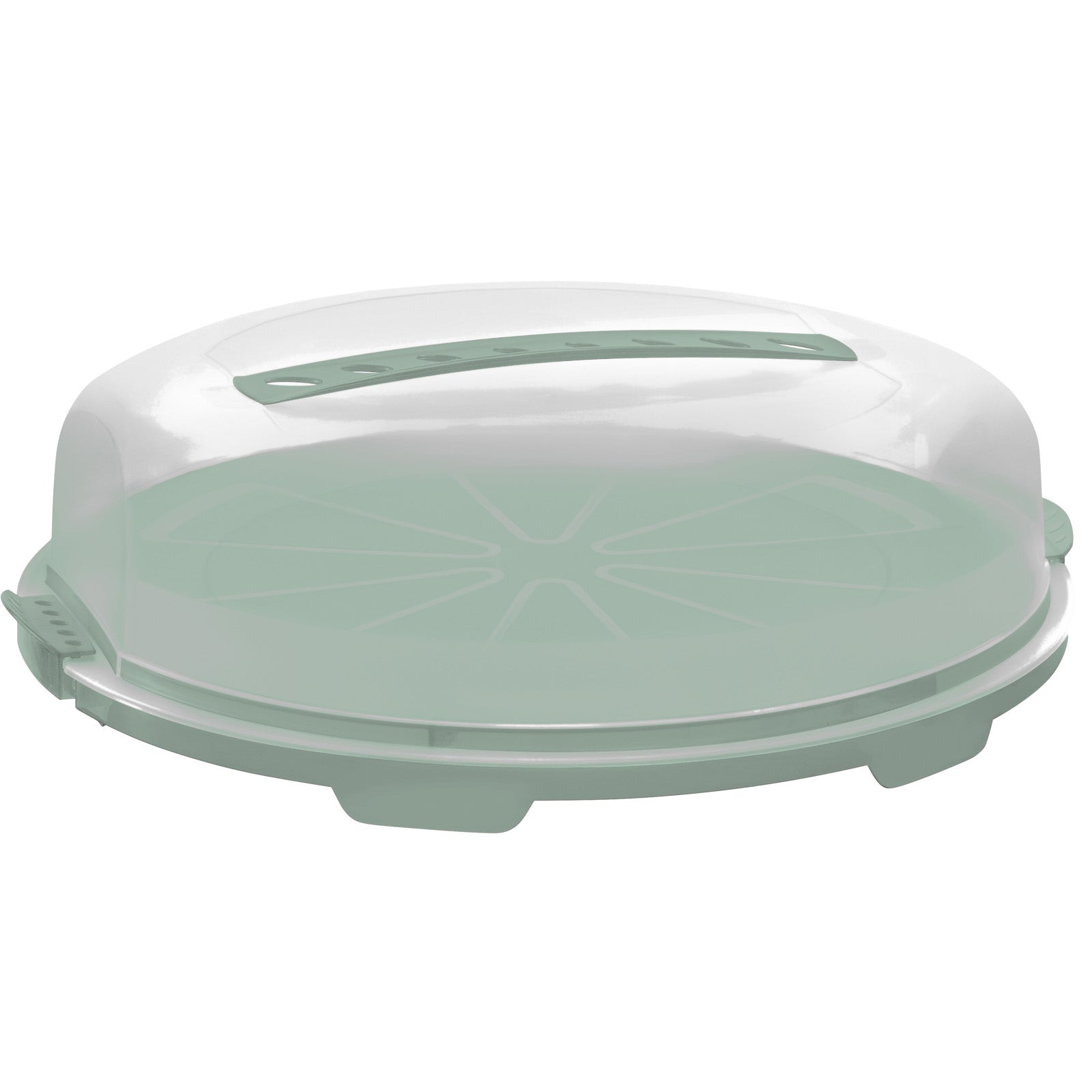 rotho-fresh-tortenglocke-flach-tortenbox-wei image 3