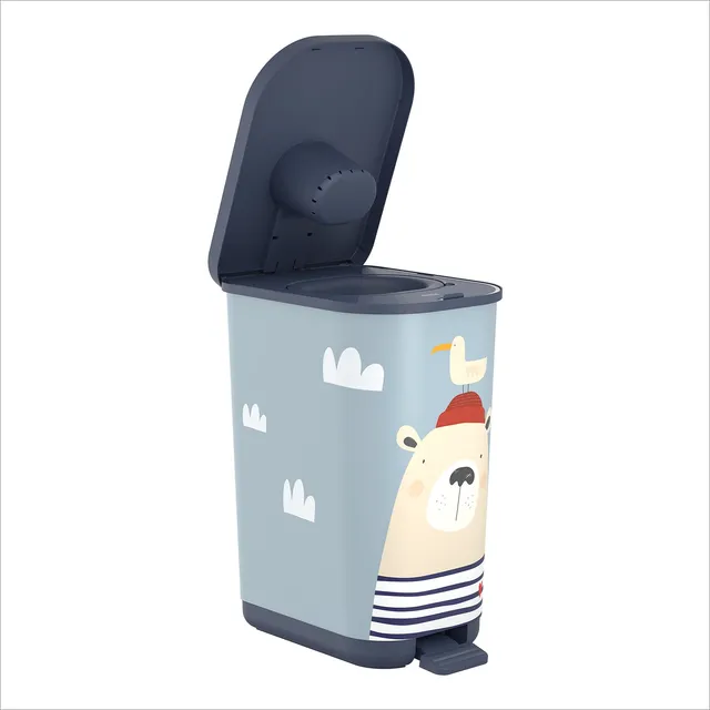 rotho-yuma-windeleimer-mit-fu-pedal-iml-bear-ahoi-geruchsfrei image 1