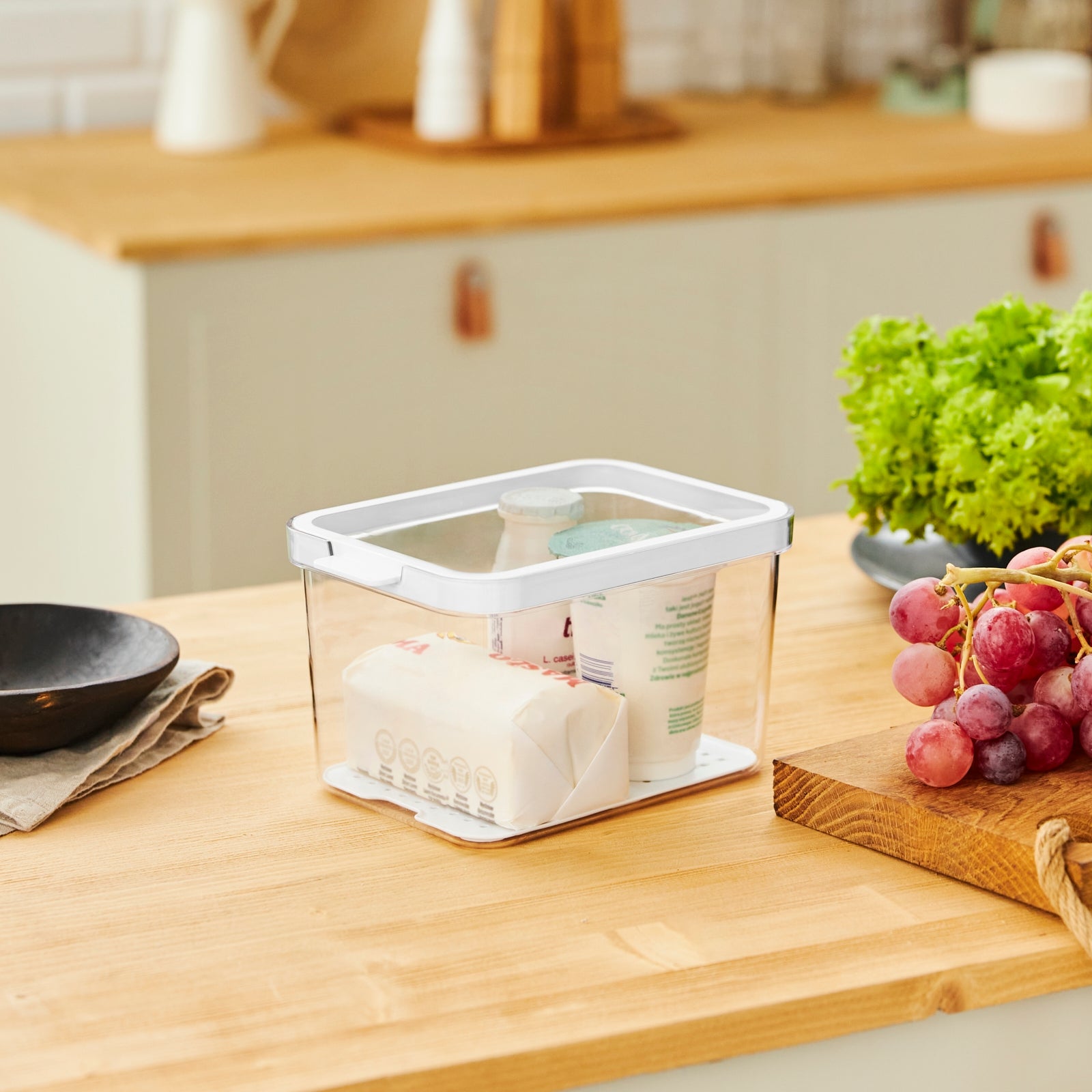 rotho-cauma-k-hlschrankbox-2er-set-transparent image 3