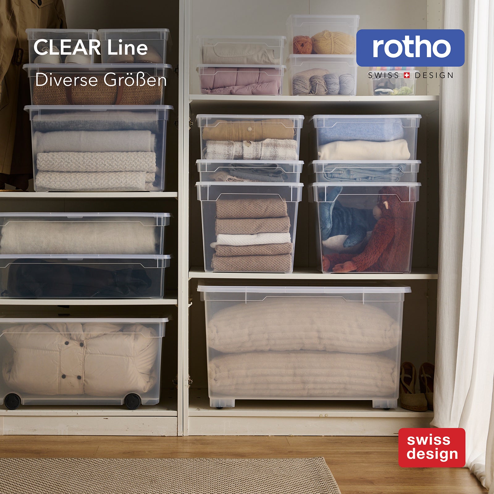 rotho-clear-sweater-aufbewahrungsbox-18l-4er-set-blau image 6
