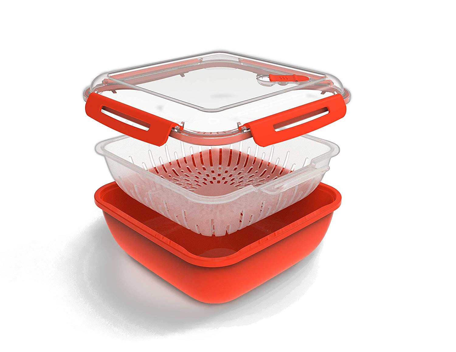 rotho-memory-microwave-dampfgarer-1-7-l-papaya-bpa-frei image 2