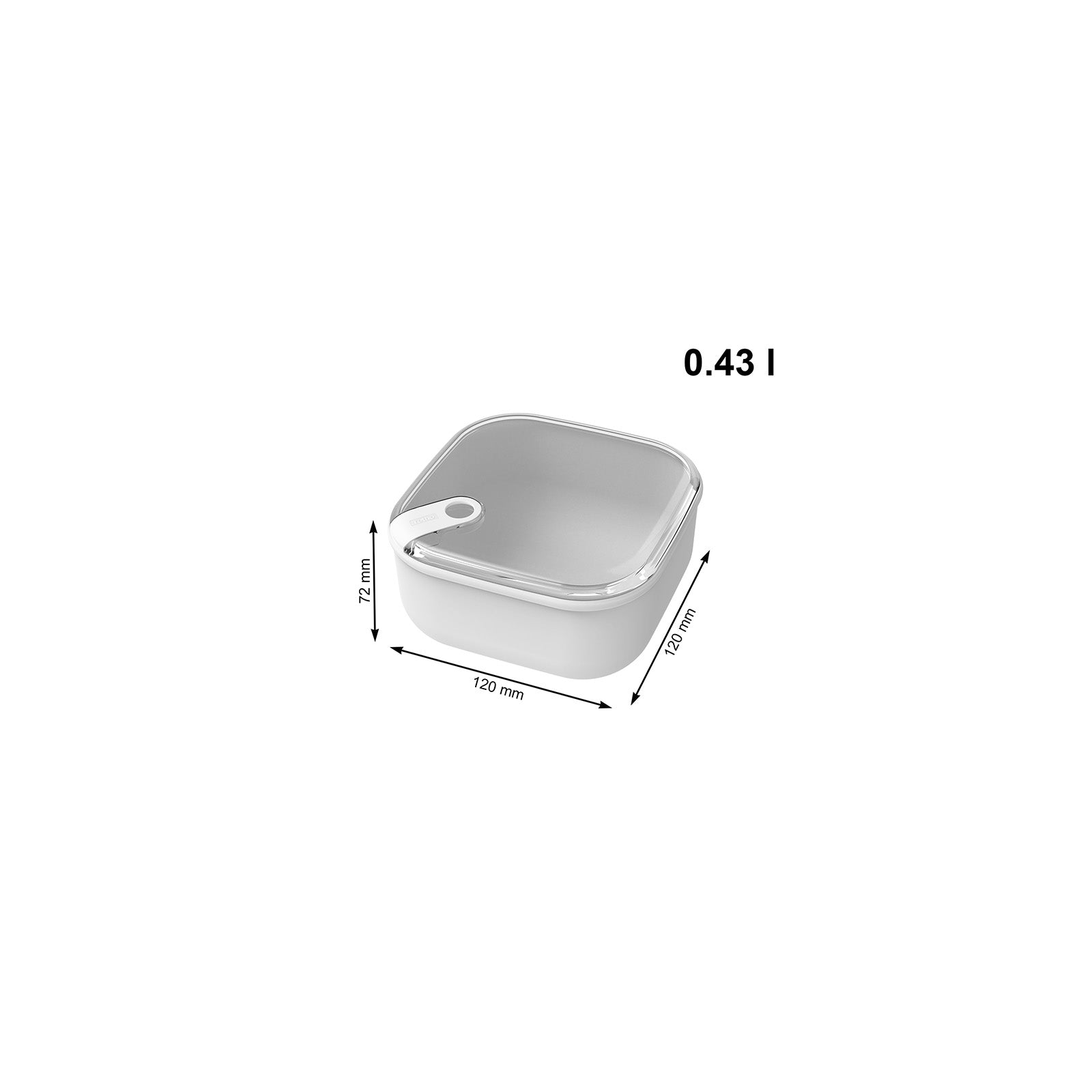 rotho-ela-frischhaltedose-0-425-l-horizontblau image 8