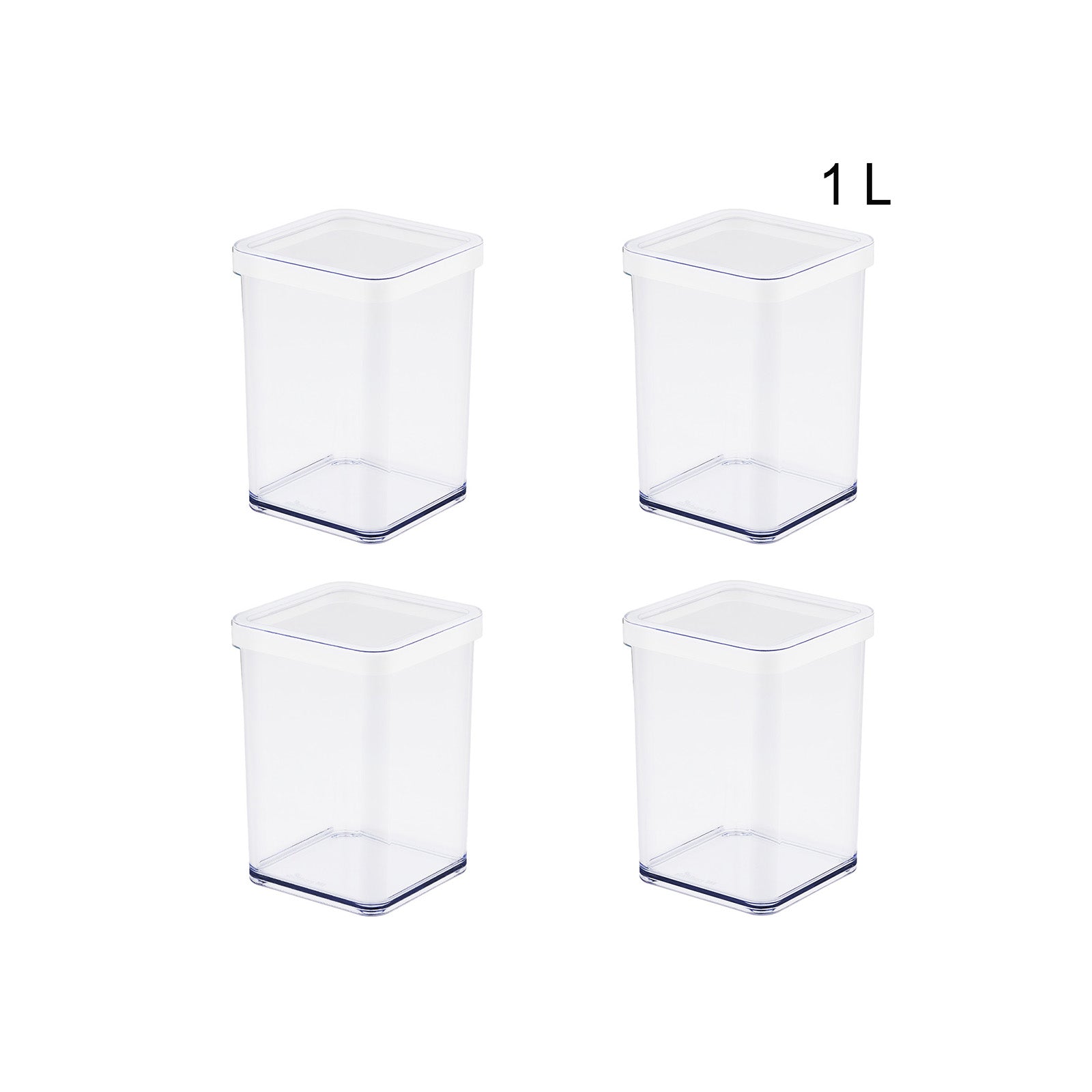 rotho-loft-ordnungsbox-1-l-4er-set-wei-aromadicht image 4