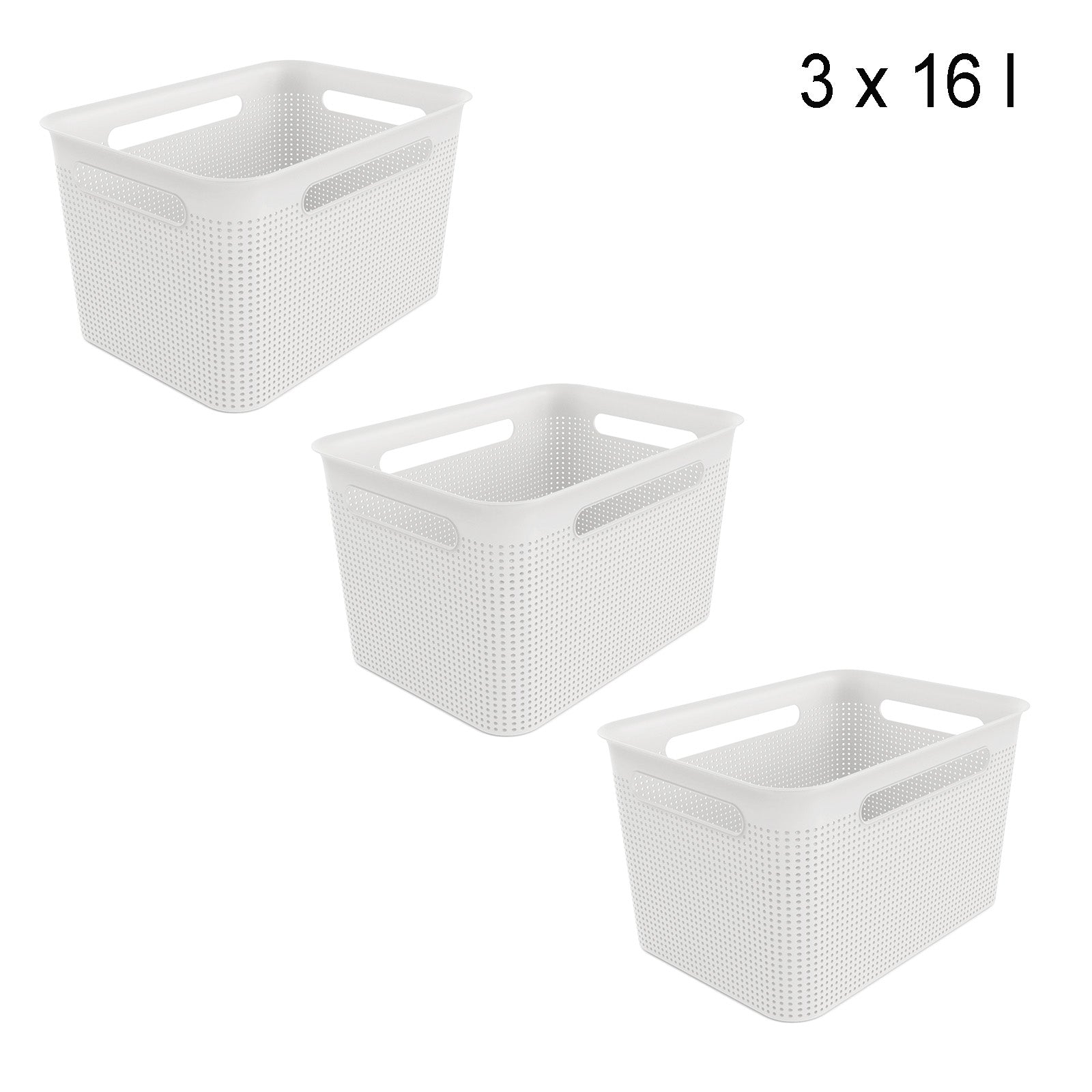 rotho-brisen-box-16-l-3er-set-anthrazit-stapelbar-eckig image 1