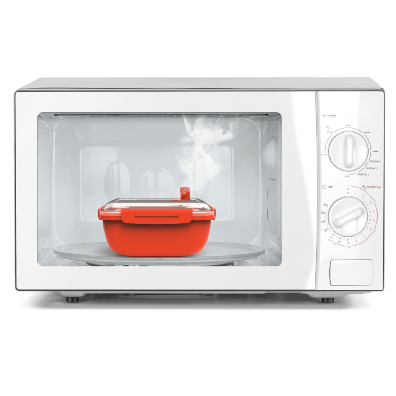 rotho-memory-microwave-dampfgarer-1-7-l-papaya-bpa-frei image 5