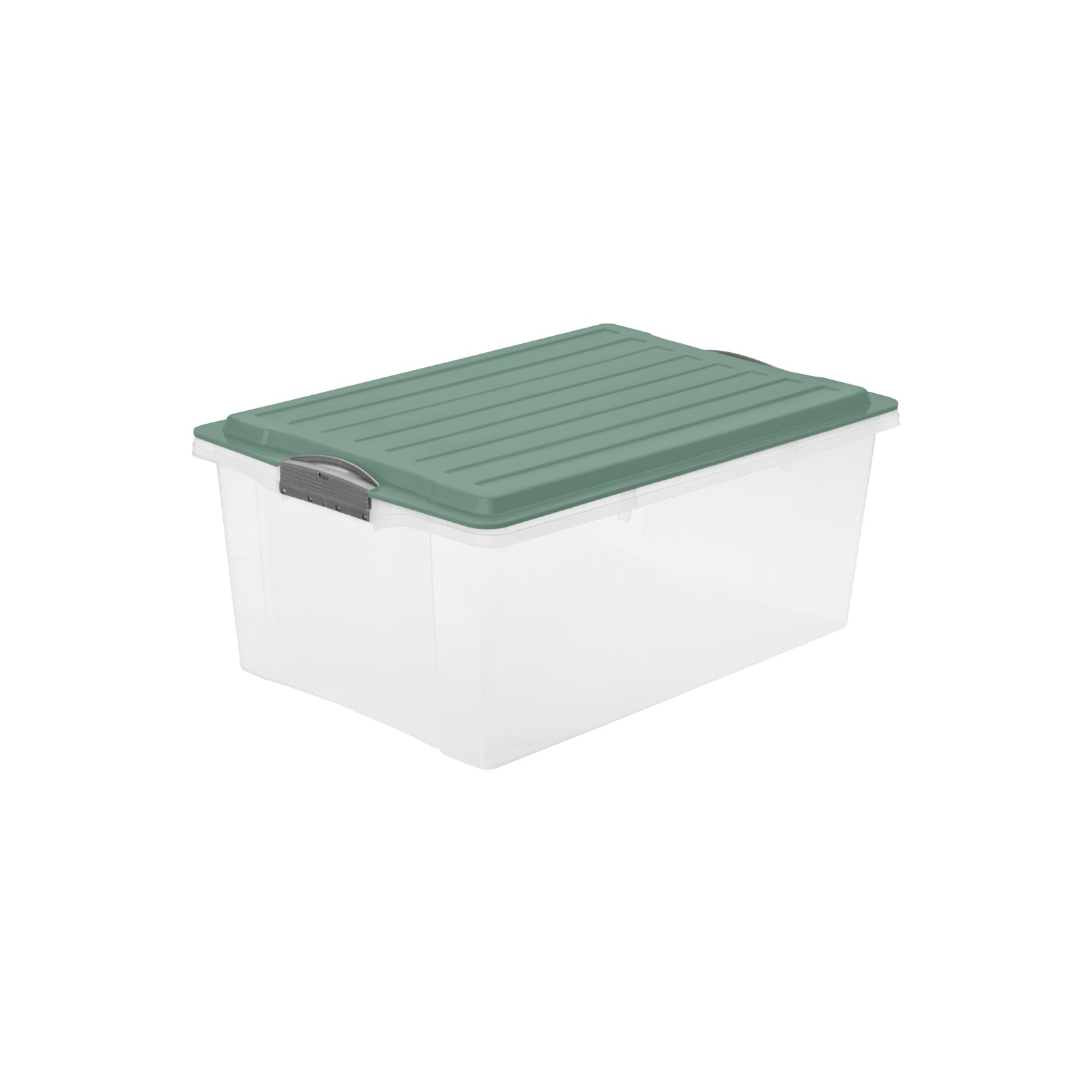 rotho-compact-stapelbox-din-a3-38l-aufbewahrungsbox-transparent image 1