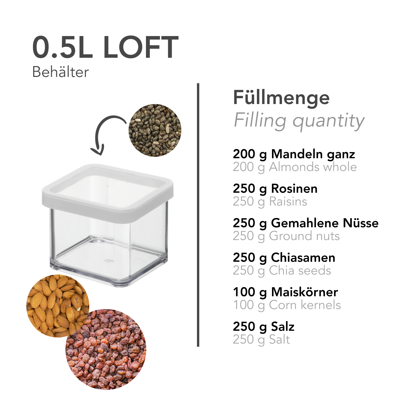 rotho-loft-vorratsdose-0-5-l-wei-4er-set-aromadicht image 3