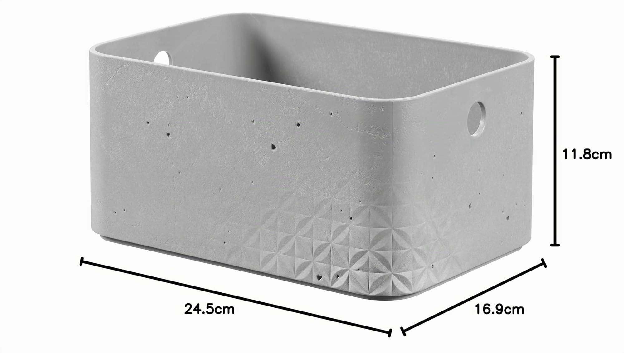 curver-beton-box-s-aufbewahrungsbox-4l-grau-beton-look image 4