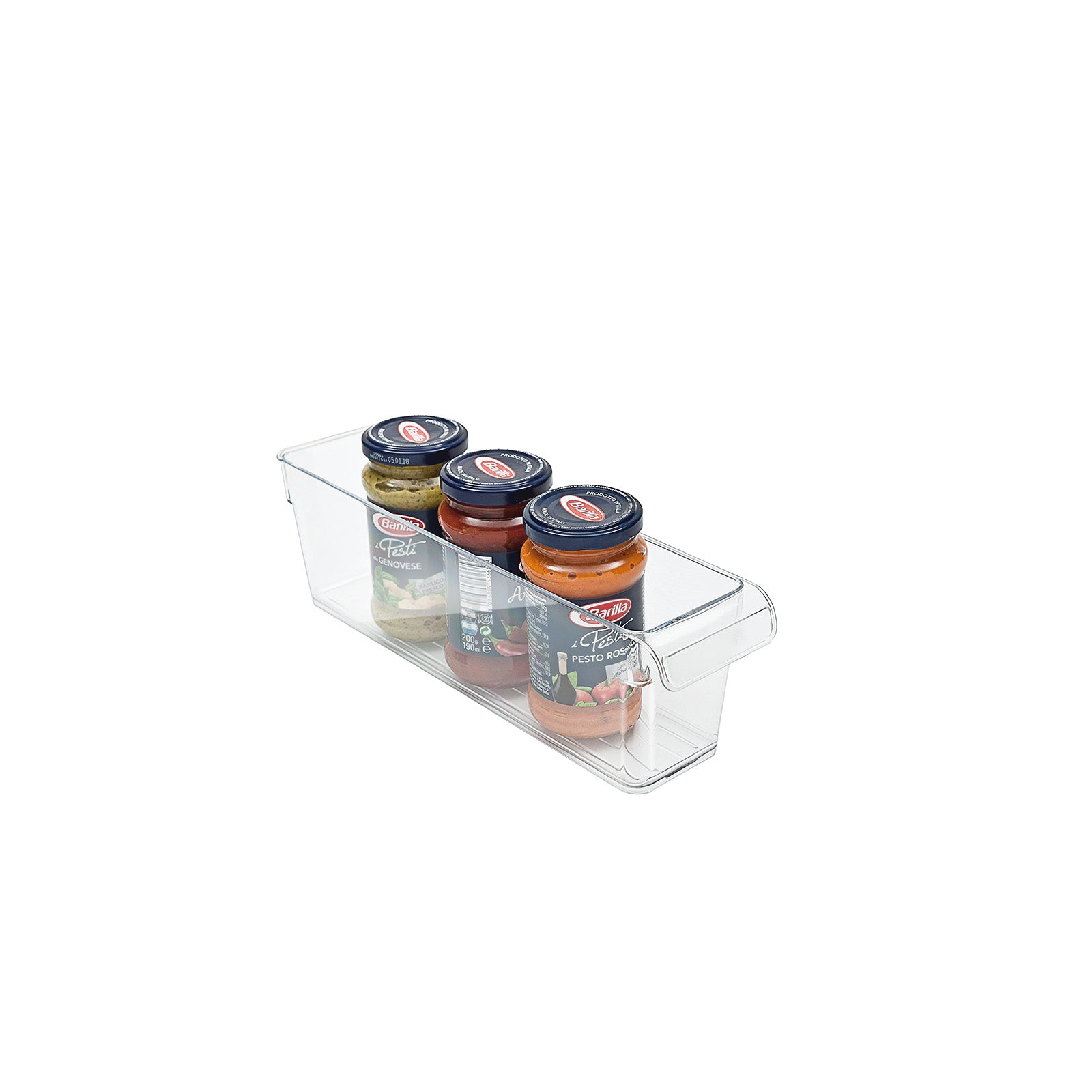 rotho-loft-k-hlschrankorganizer-3er-set-transparent-mit-griff image 6