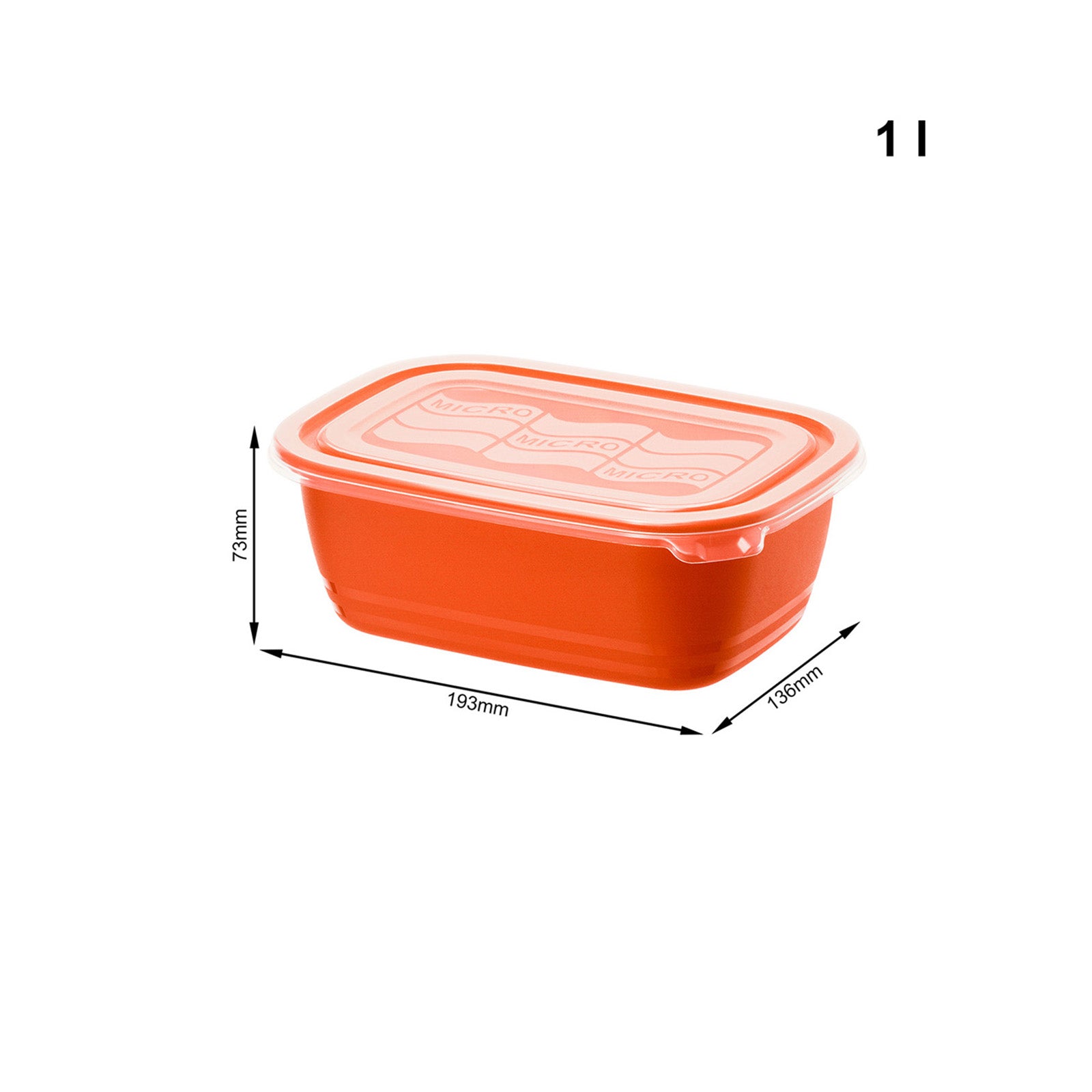 rotho-eco-mikrowellendose-1-l-rot-frischhaltedose-mit-deckel image 3