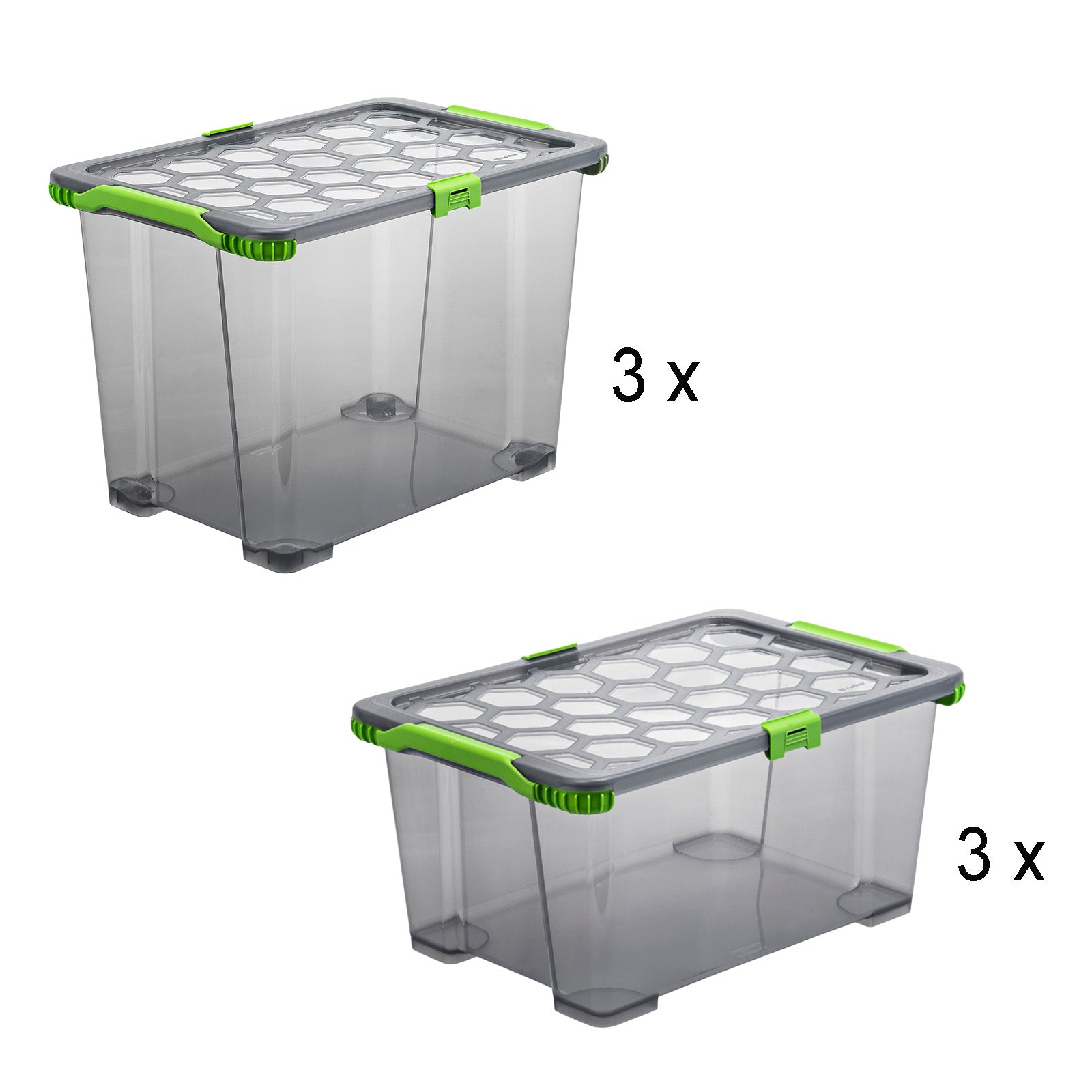 rotho-evo-total-aufbewahrungsbox-6er-set-44-65l-anthrazit-gr-n image 1