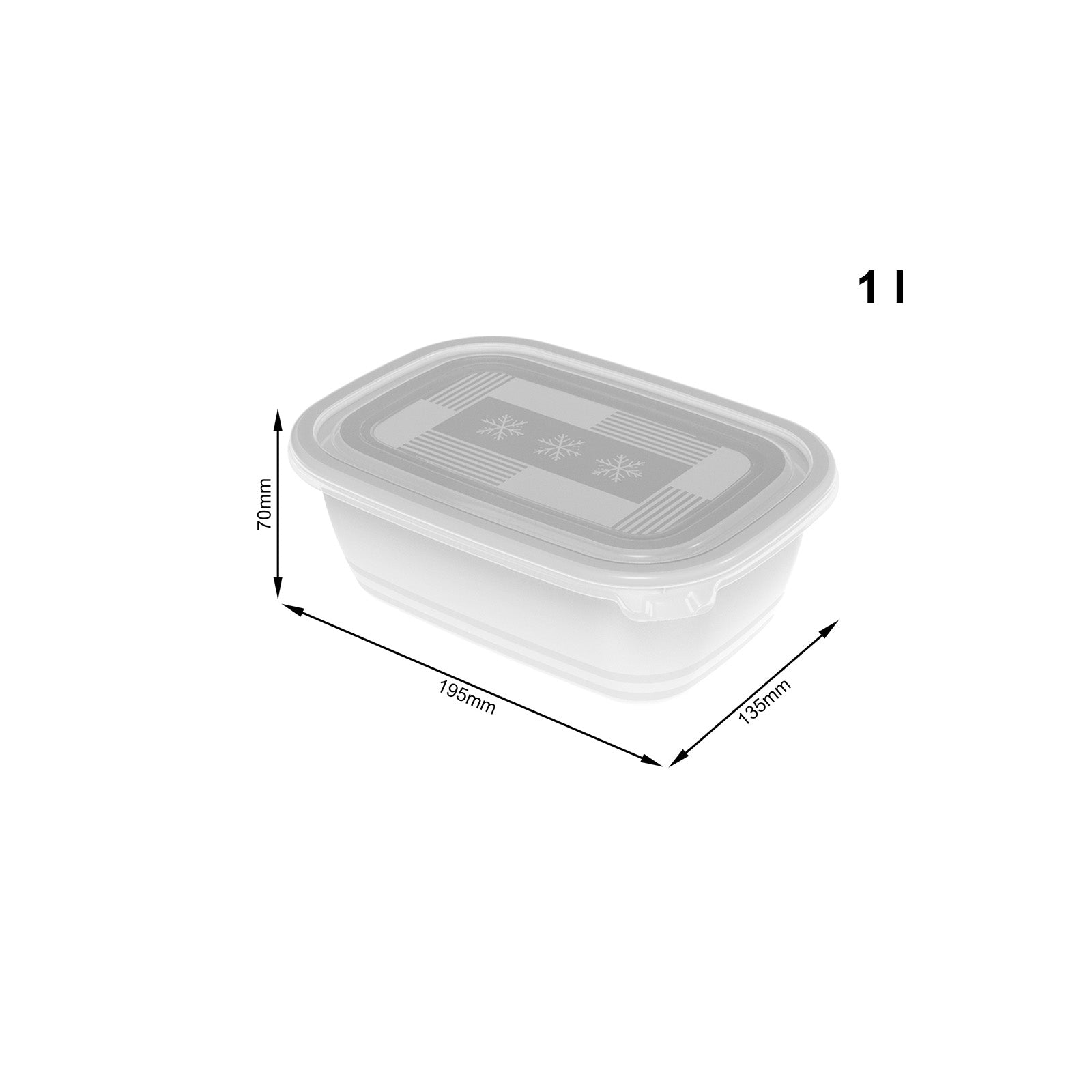 rotho-freeze-gefrierdose-1-l-3er-set-transparent image 4
