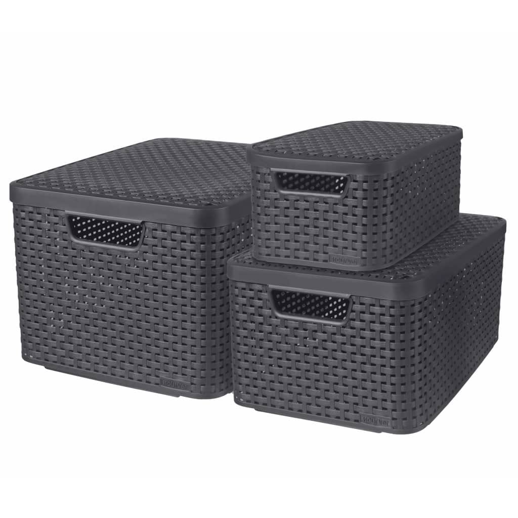 curver-style-aufbewahrungsboxen-dunkelbraun-s-m-l-3-tlg image 8