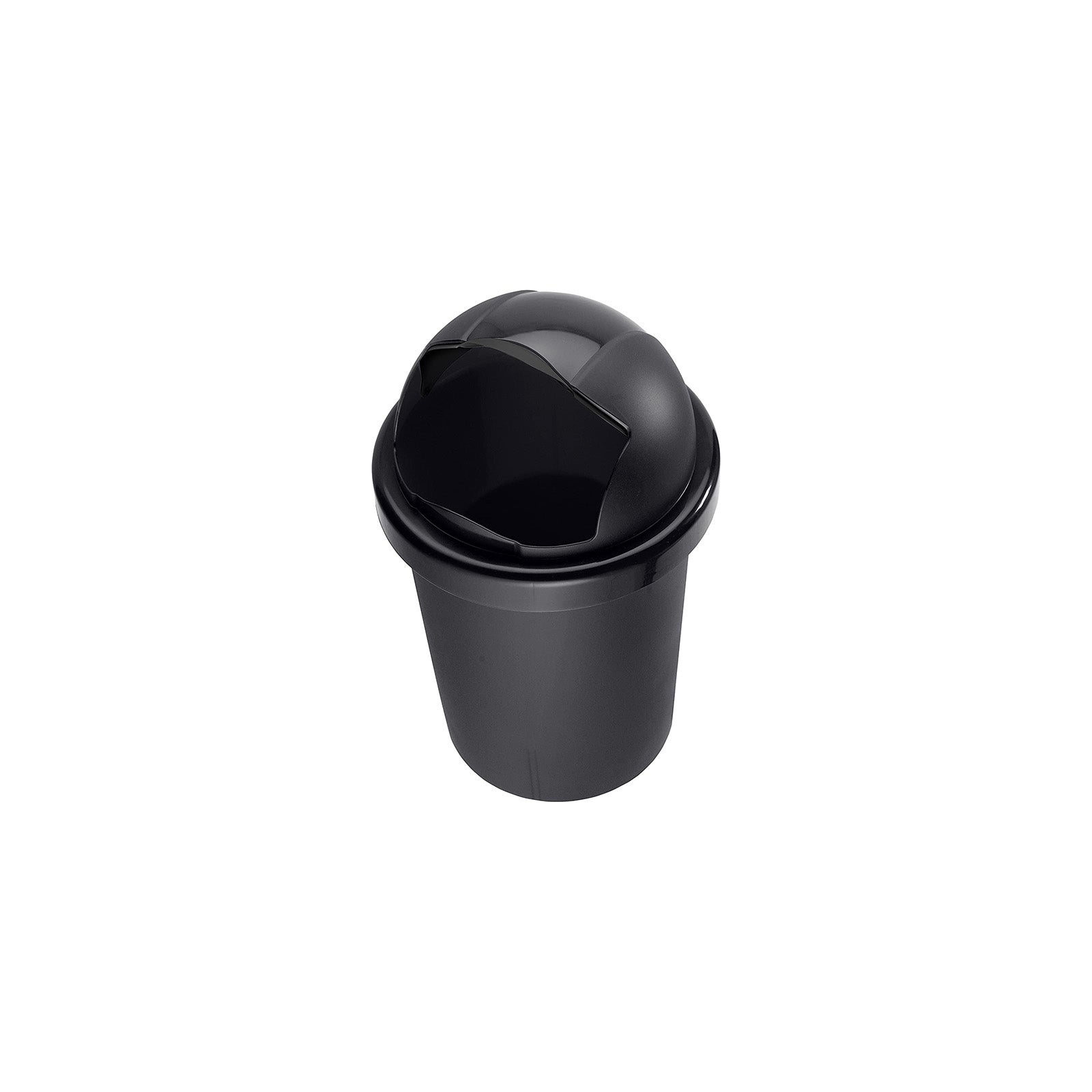 rotho-roll-bob-abfalleimer-10l-m-lleimer-schwarz-klappdeckel image 8