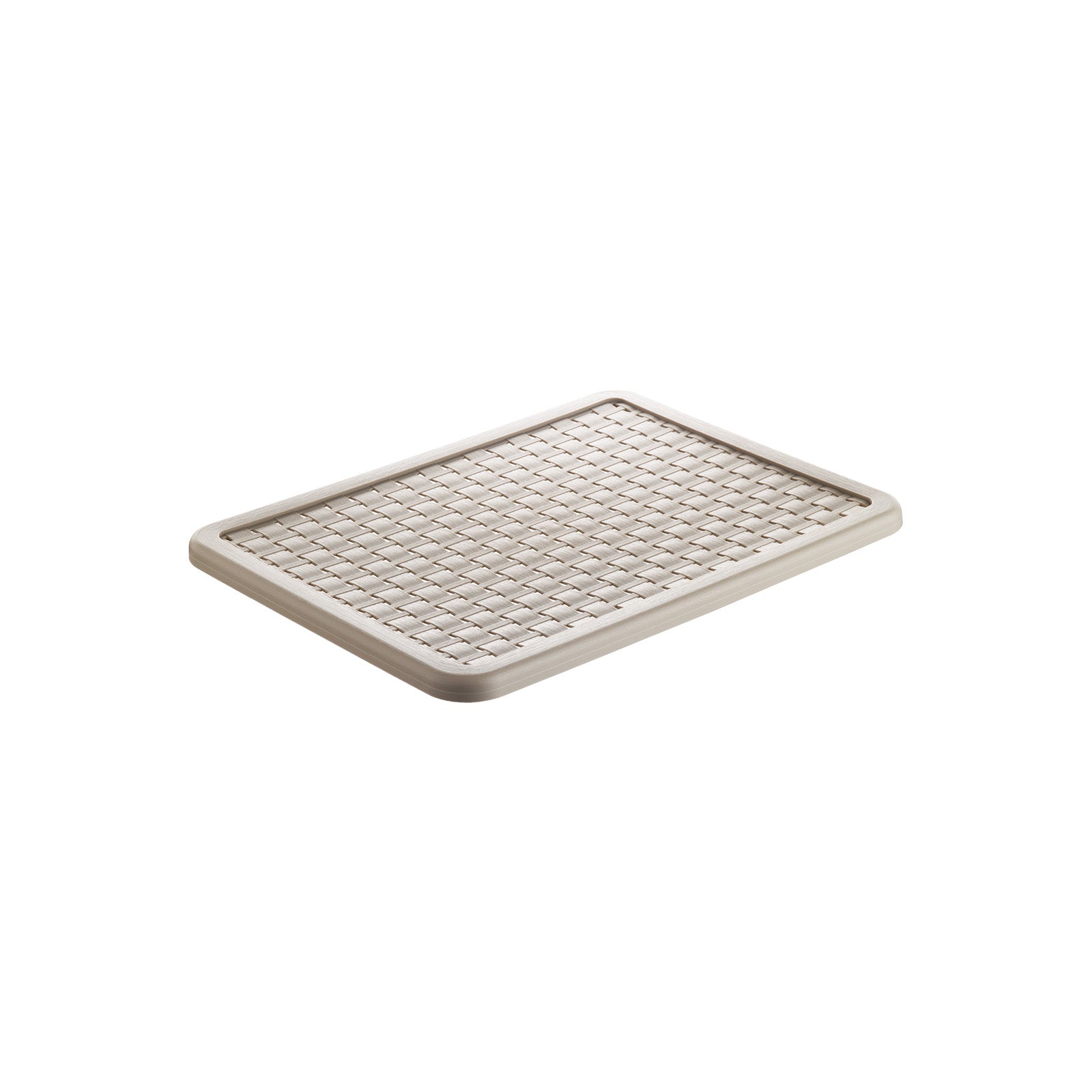 rotho-country-deckel-a4-aufbewahrungsbox-anthrazit-rattan-optik image 1