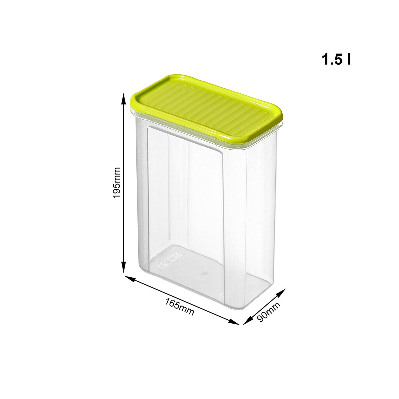 rotho-domino-vorratsdose-1-5-l-horizontblau-streudose image 4