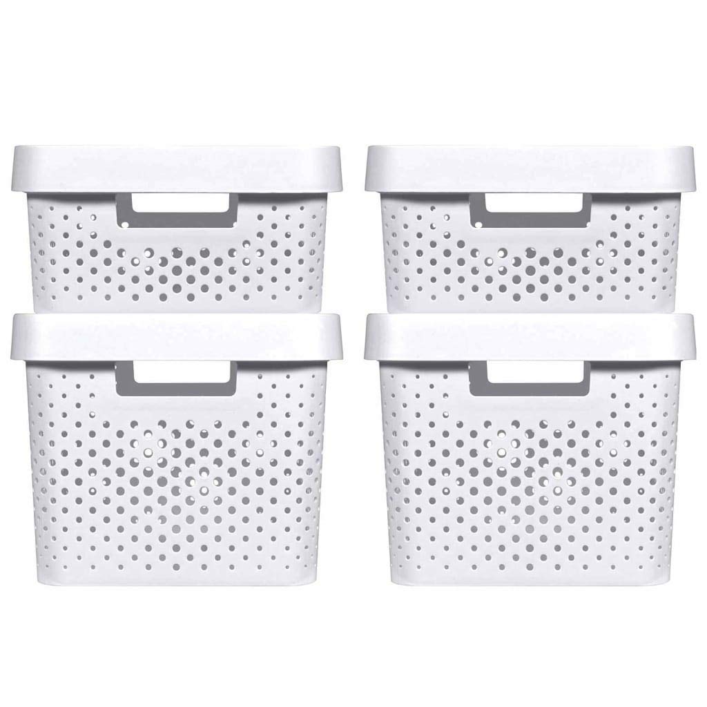 curver-infinity-dots-boxen-11l-17l-dunkelgrau-aufbewahrungsbox-set image 7