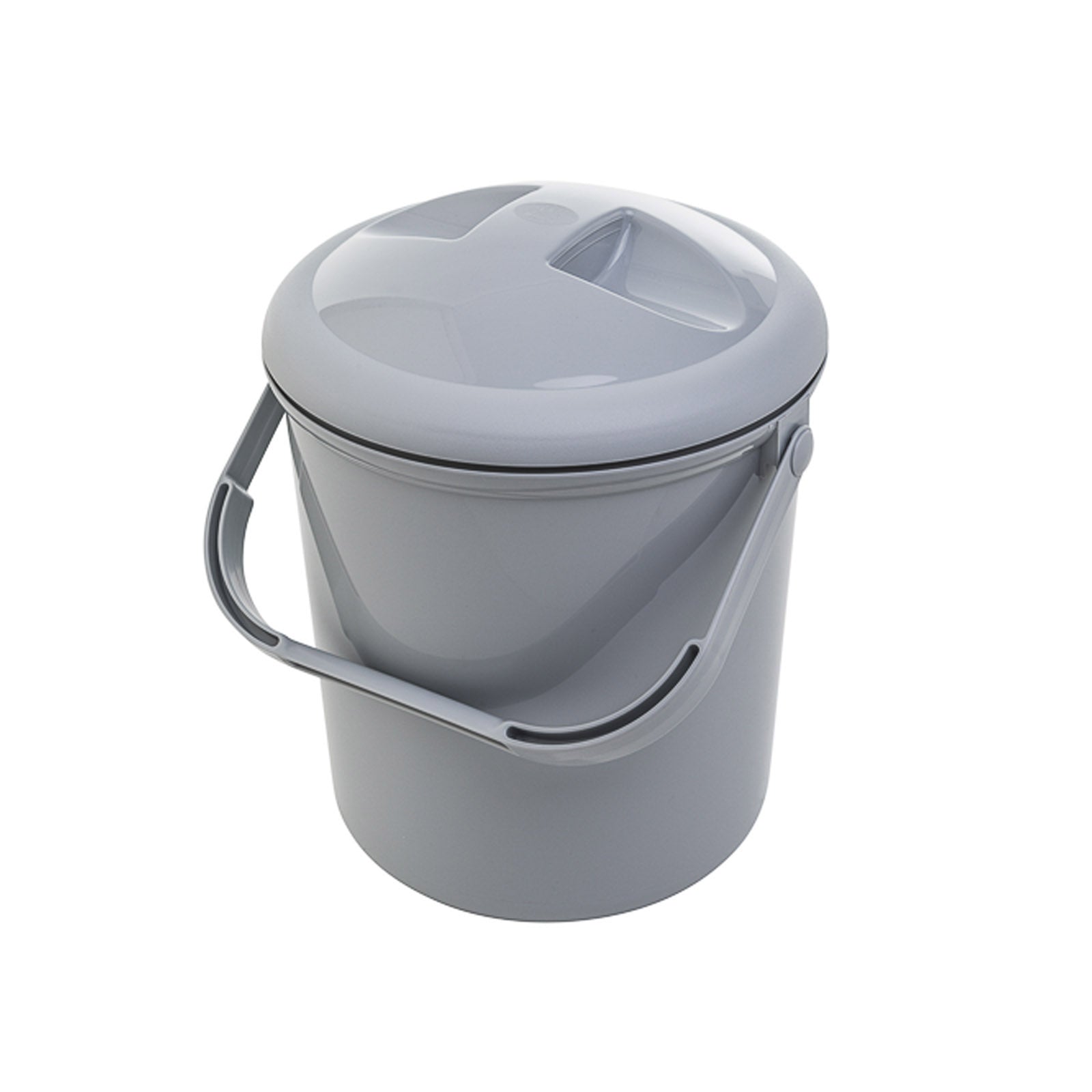 rotho-bella-bambina-windeleimer-10-l-stone-grey-geruchsdicht image 1