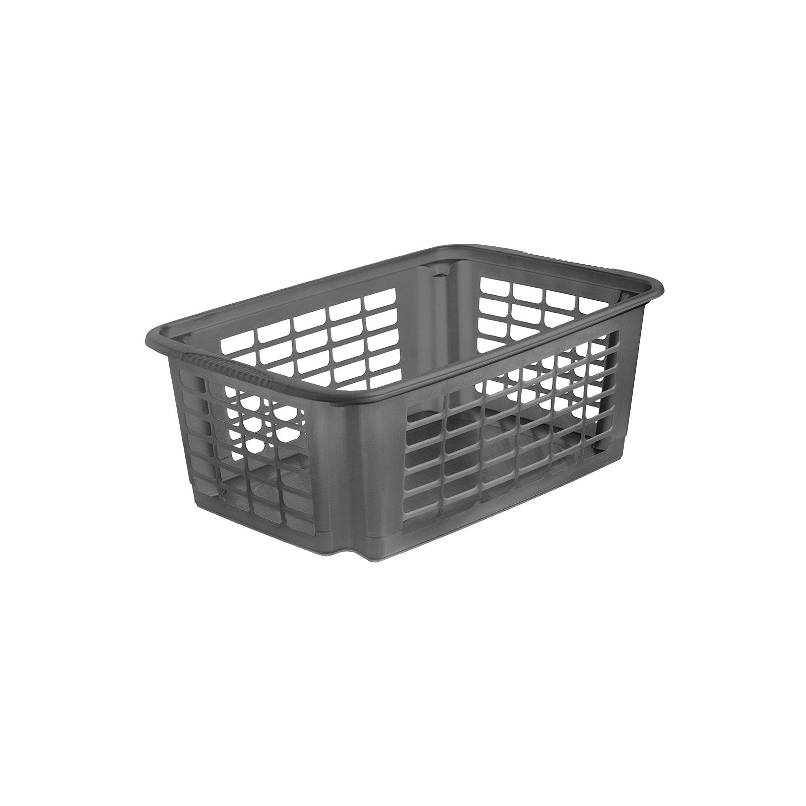 rotho-reverso-stapelkorb-18-l-transparent-stapelbar image 2