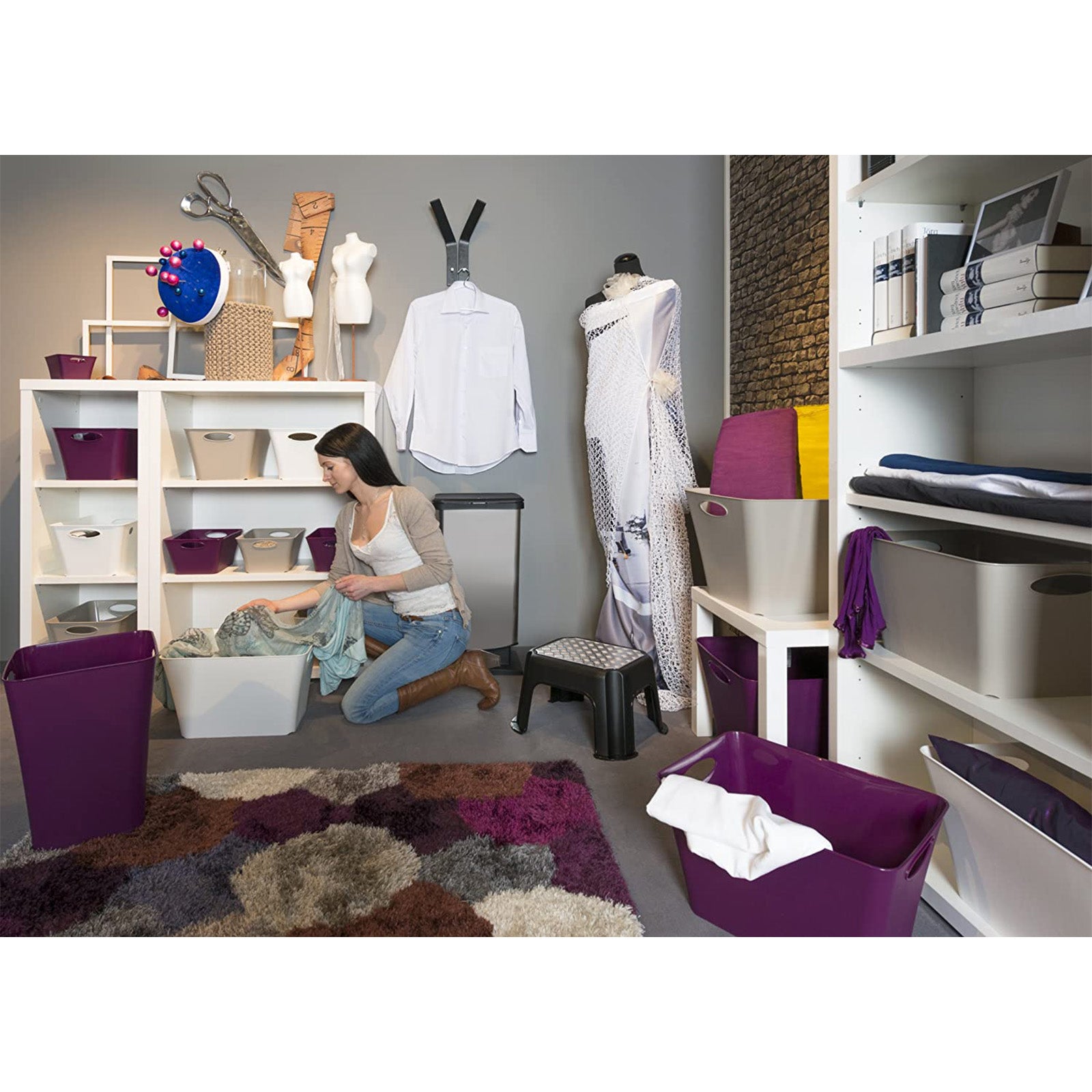 rotho-living-box-c4-din-a4-ablagebox-4-5-l-wei image 6