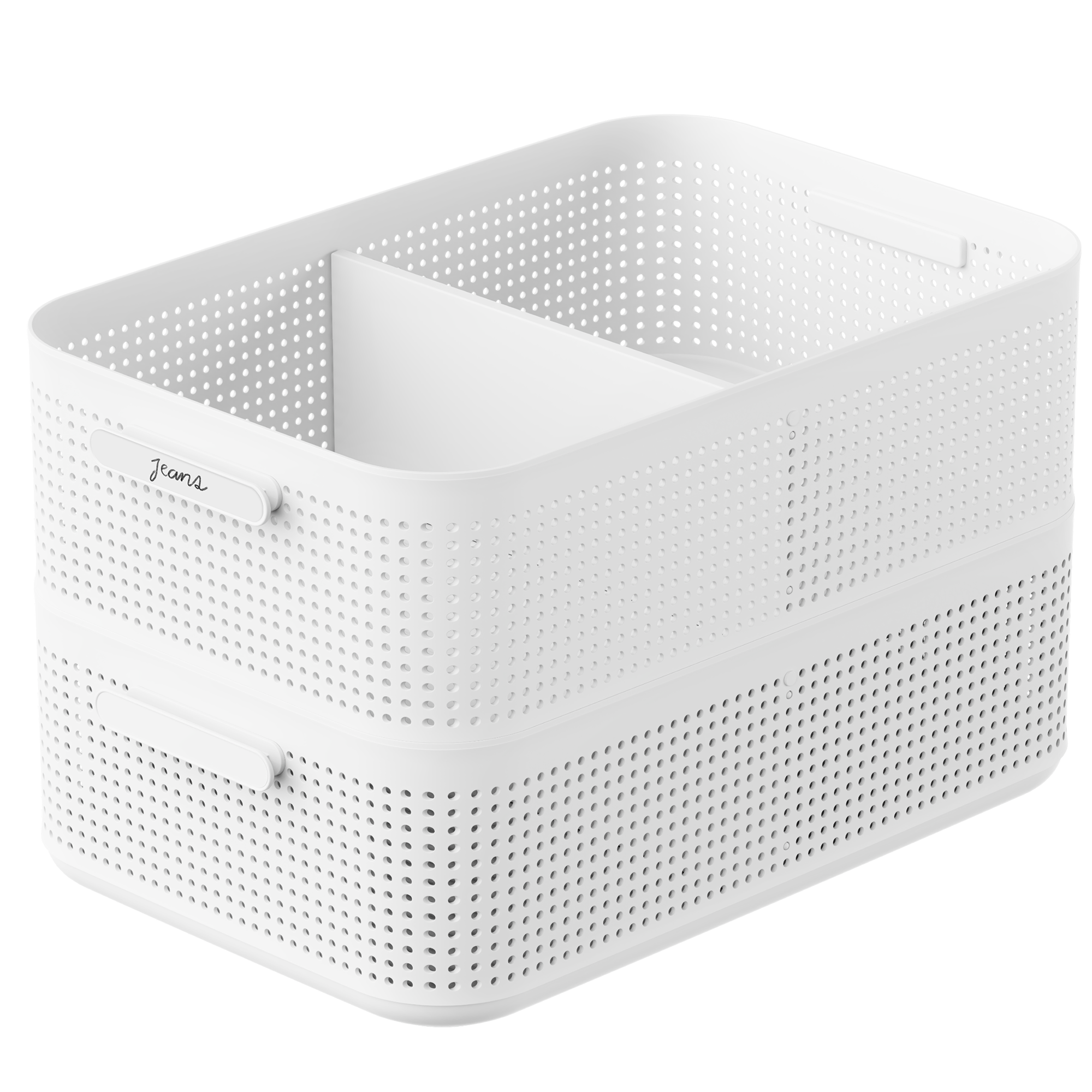 rotho-wop-box-l-2er-set-wei-kleiderschrank-organizer image 1