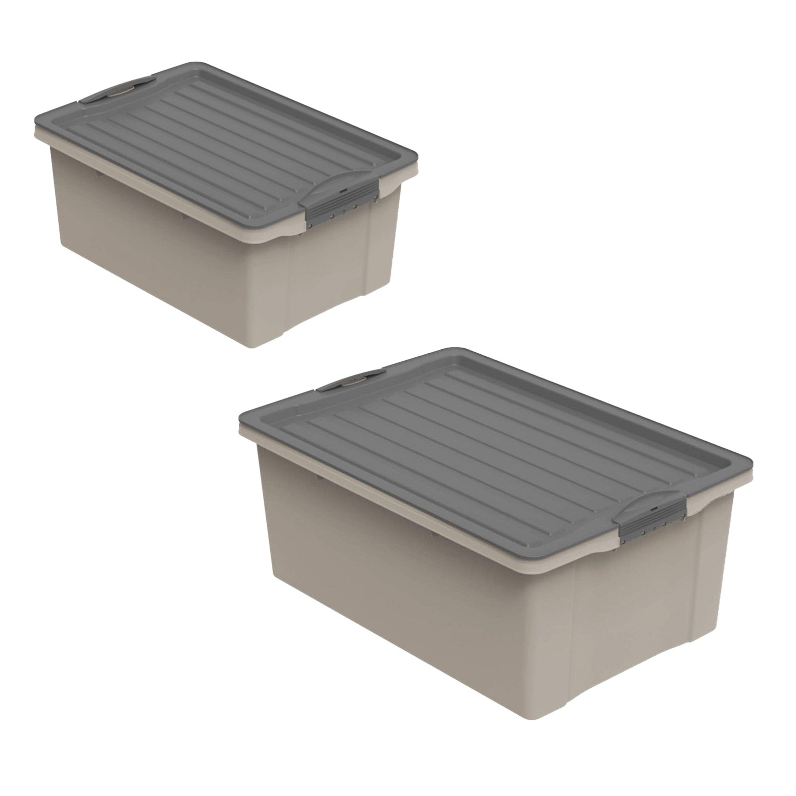 rotho-compact-stapelboxen-2er-set-38-l-13-l-horizontblau image 3