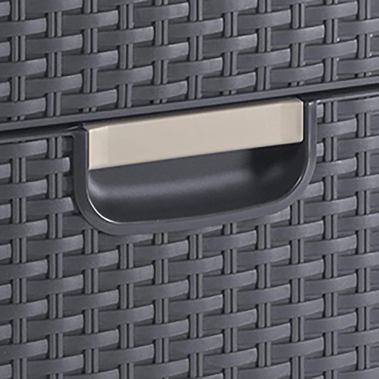 curver-style-schubladenturm-3x13-5l-dunkelbraun-rattan image 5