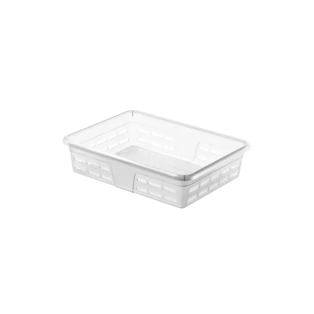 rotho-graphix-combi-korb-din-a5-ablagekorb-transparent-gitter image 1