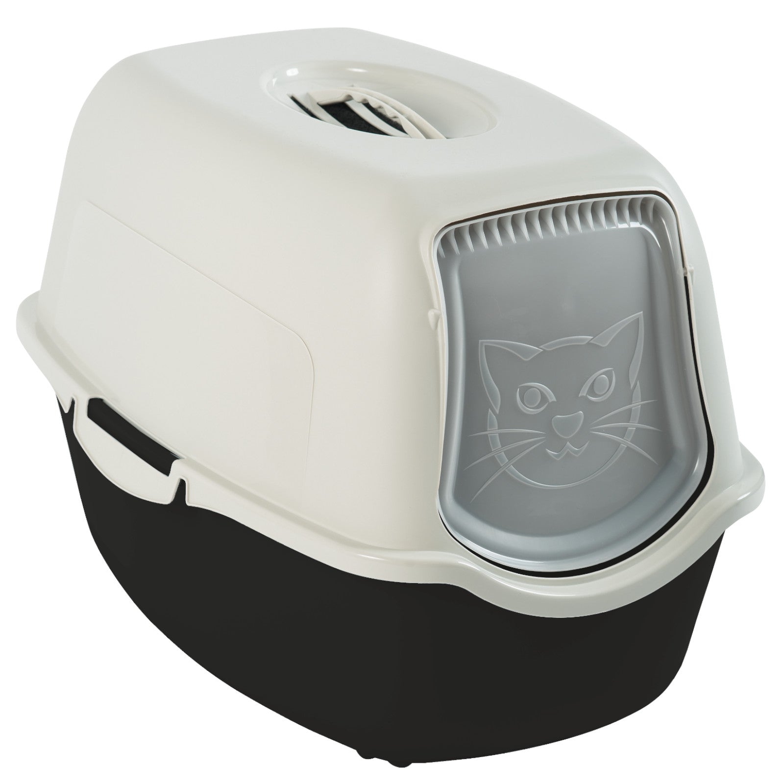 rotho-bailey-katzentoilette-haube-aktivkohlefilter-eco-sand-gr-n image 4