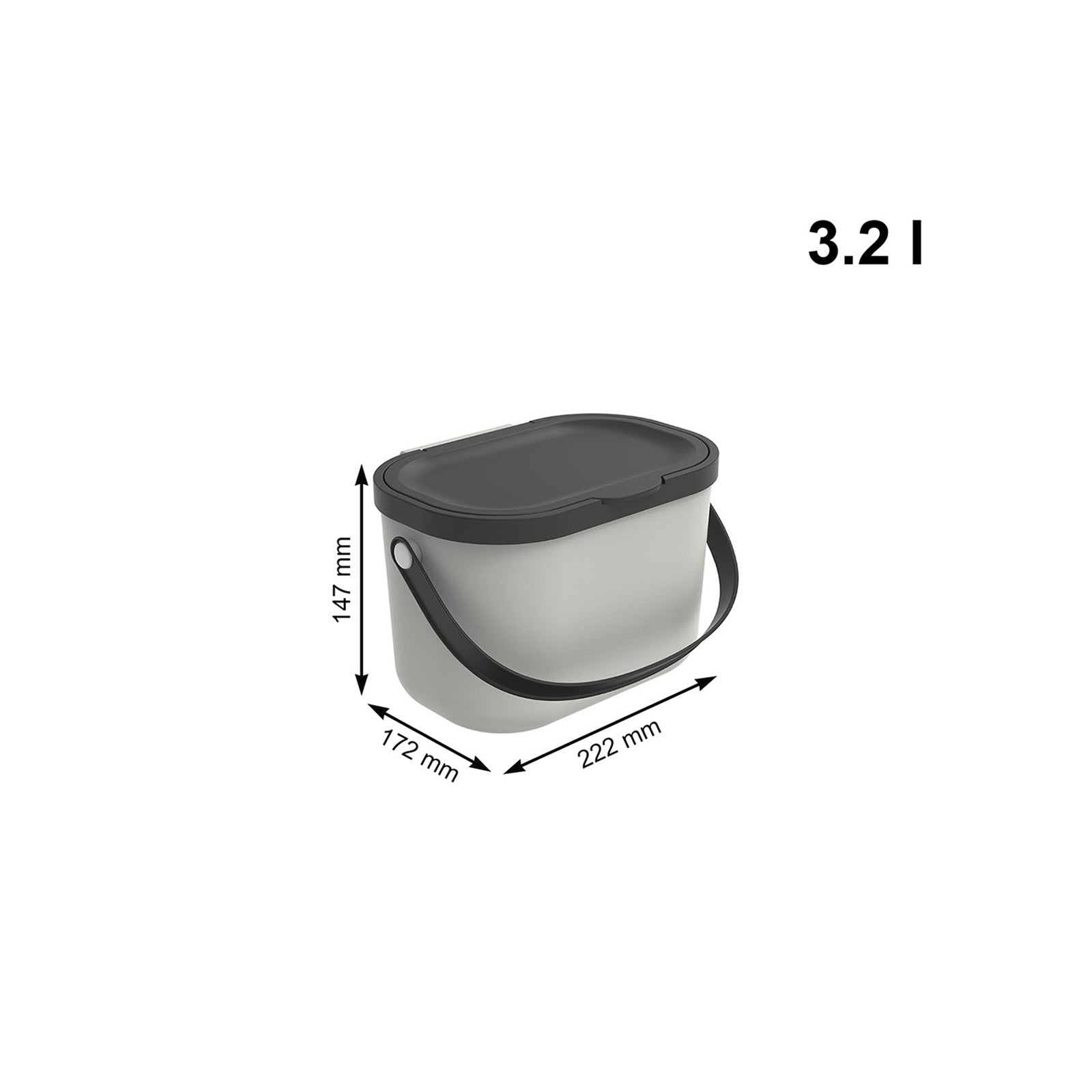 rotho-albula-bioabfallbeh-lter-3-2-l-anthrazit-zum-h-ngen image 4
