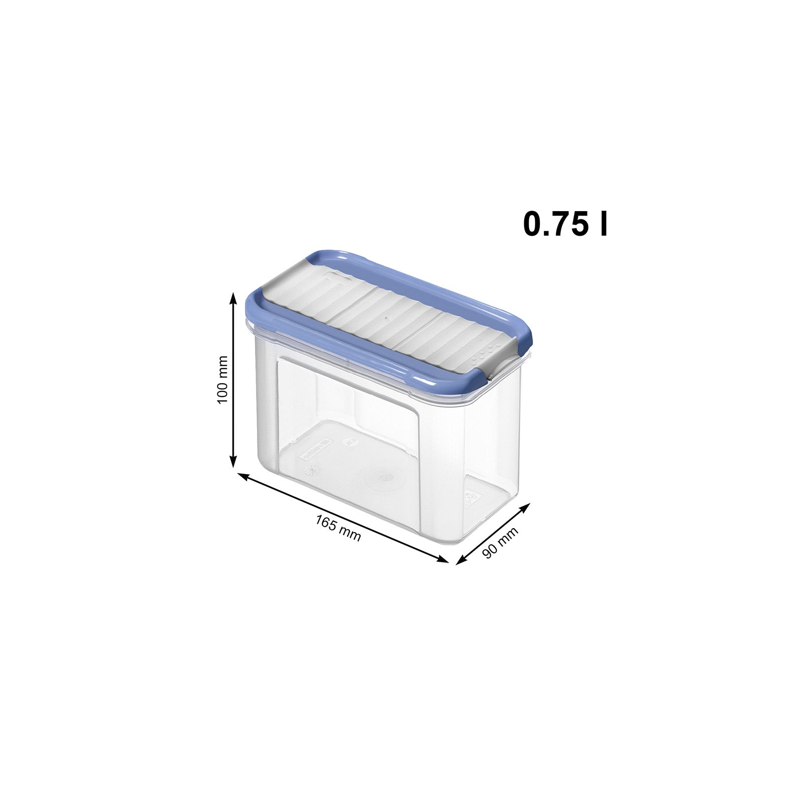 rotho-domino-streudose-0-75-l-horizontblau-dicht-mit-sch-tt-ffnung image 3