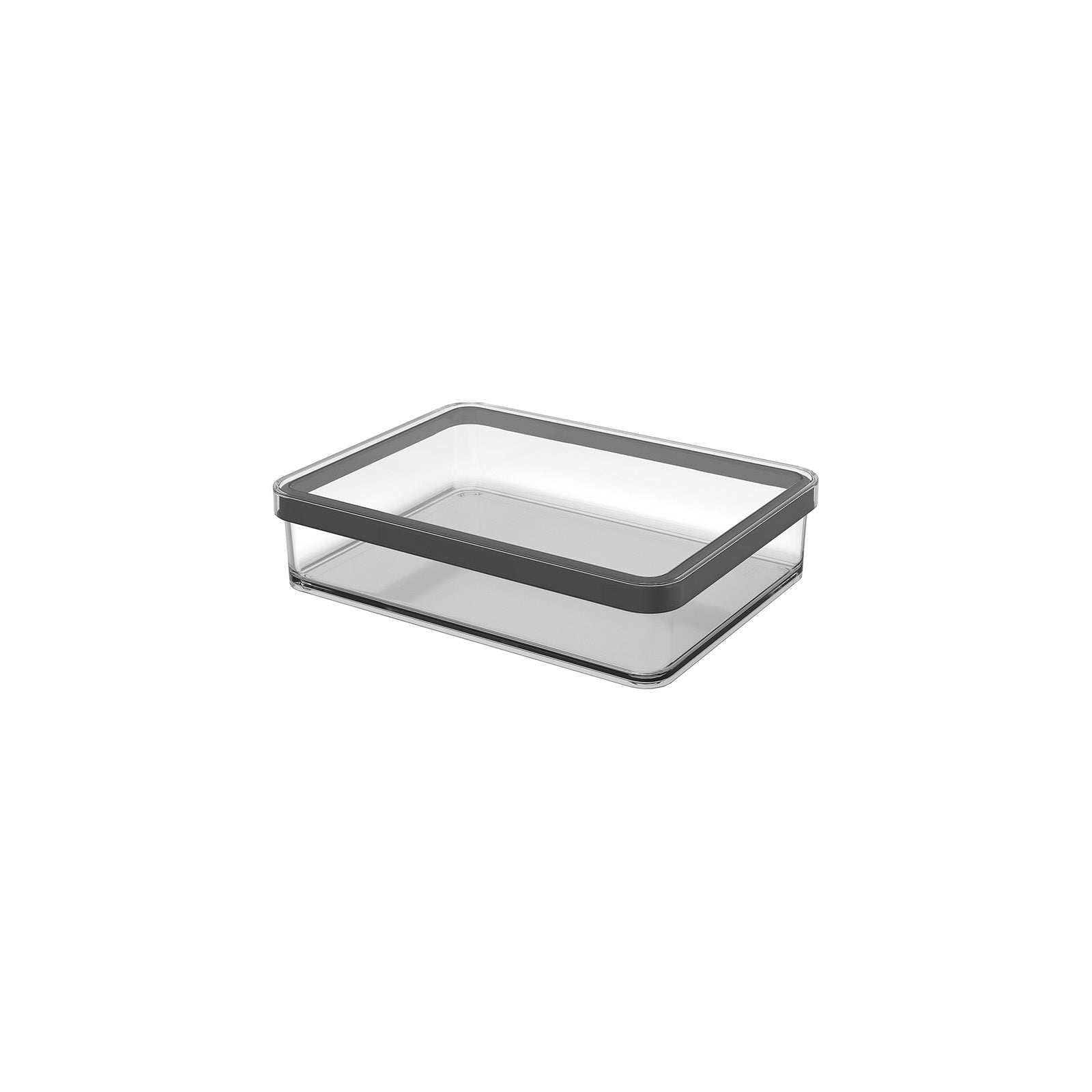 rotho-loft-vorratsdose-1-0-l-transparent-rot-breit image 3