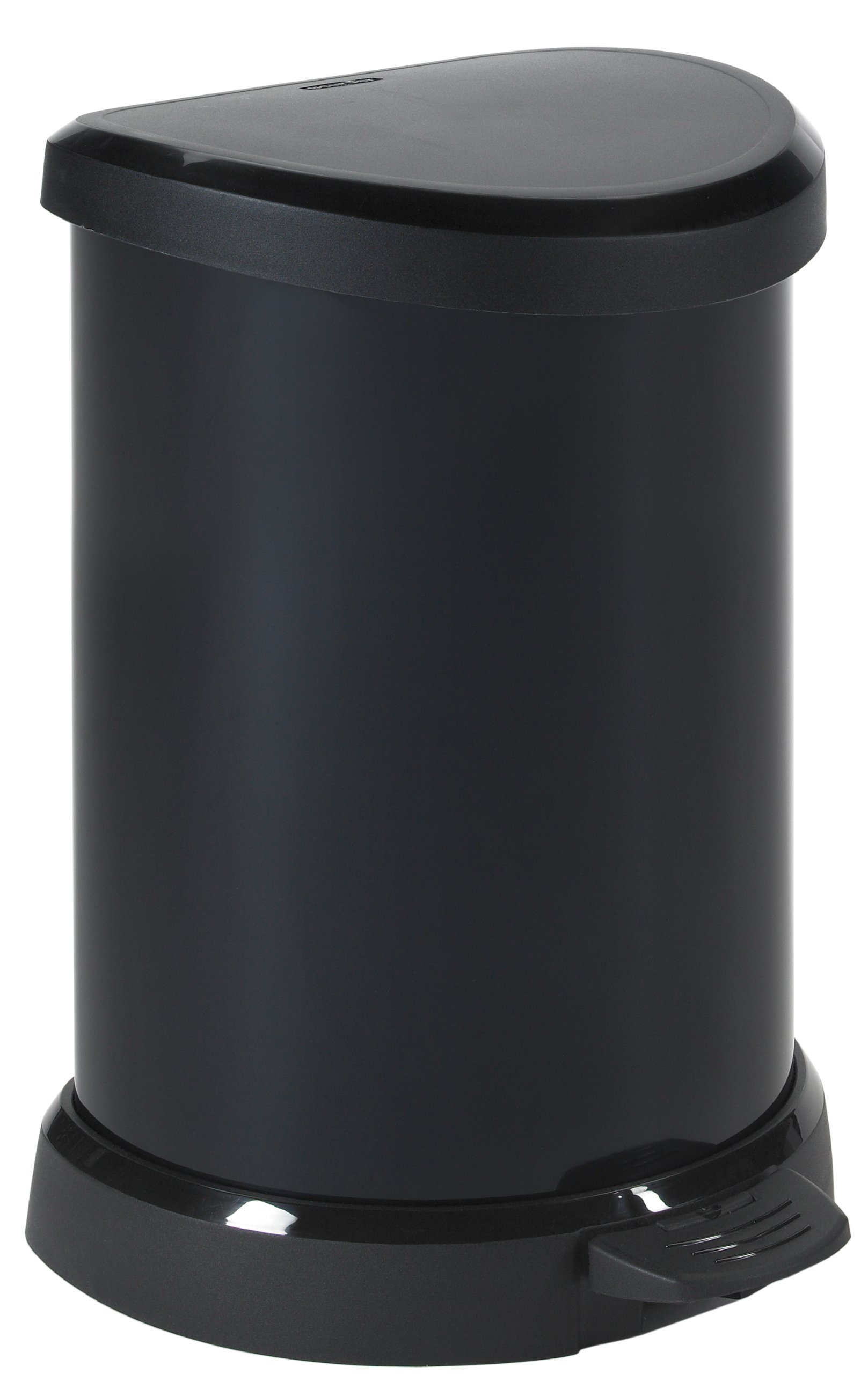 curver-decobin-metallics-m-lleimer-15l-schwarz-metallic image 1